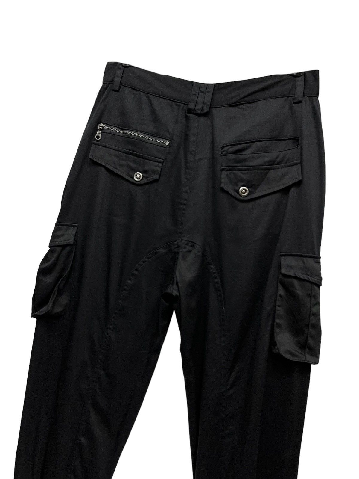 Japanese Brand 🔥90’s BLACK BACCARA Punk Studded Jogger Cargo Soft Blends Size US 29 - 11 Thumbnail