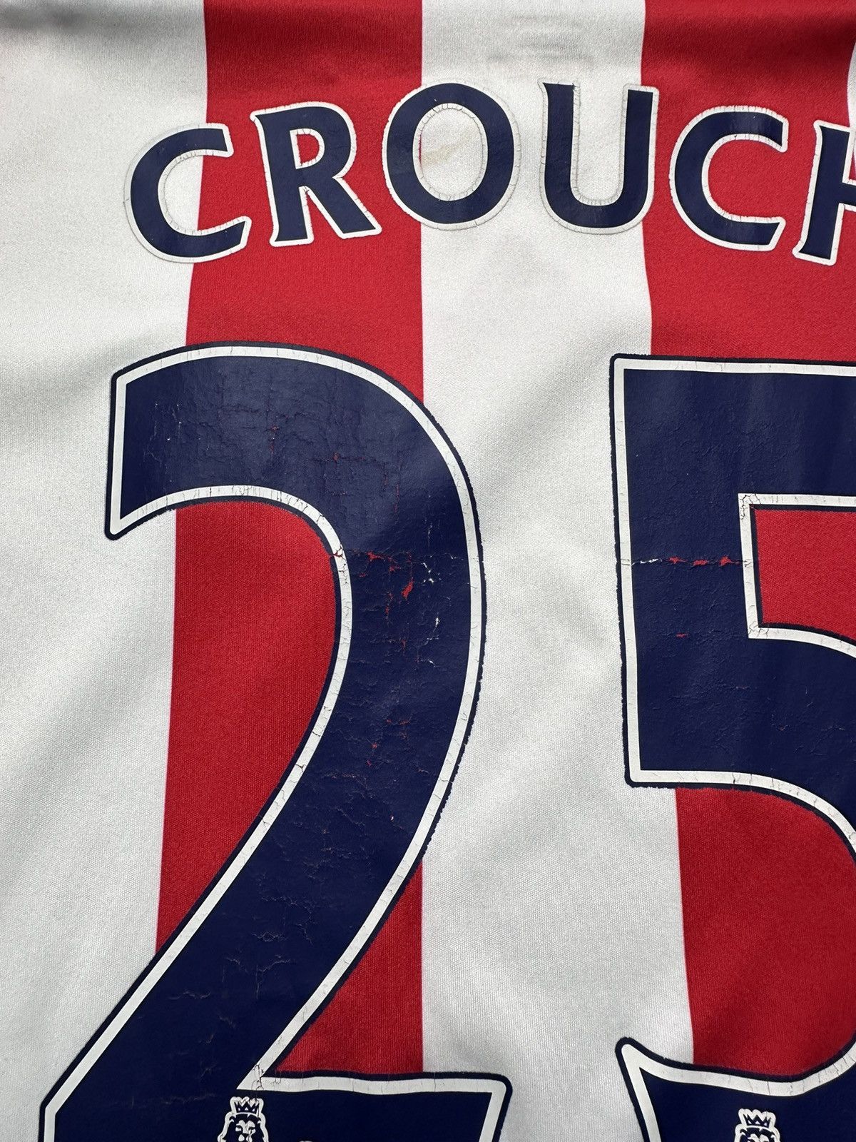 Adidas × Vintage Vintage adidas Stoke city size Xs 25 Crouch soccer jersey Size US XS / EU 42 / 0 - 4 Thumbnail