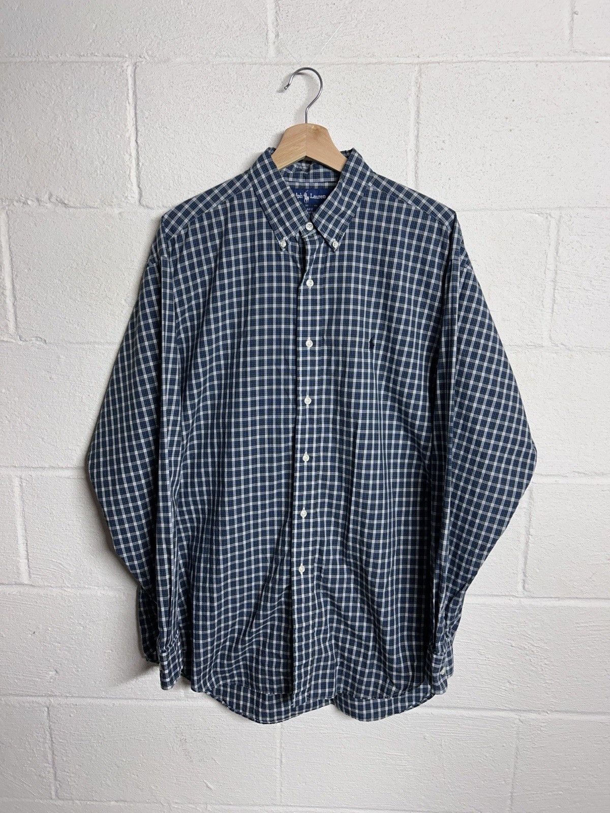 Polo Ralph Lauren Vintage 90’s Polo Ralph Lauren Plaid Button Down Shirt BLAKE Size US L / EU 52-54 / 3 - 1 Thumbnail