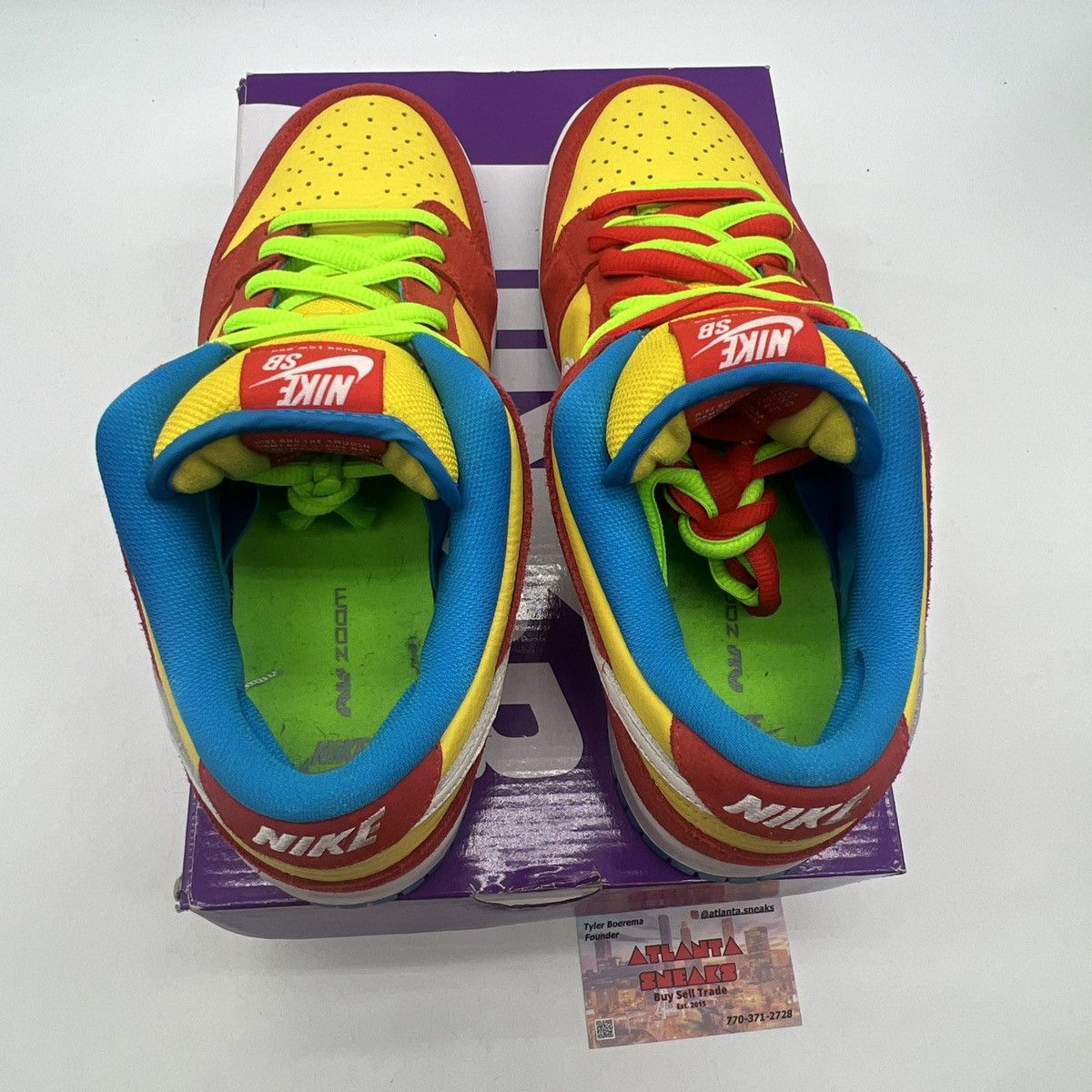 Nike Nike dunk low Bart Simpson Size US 10 / EU 43 - 7 Thumbnail
