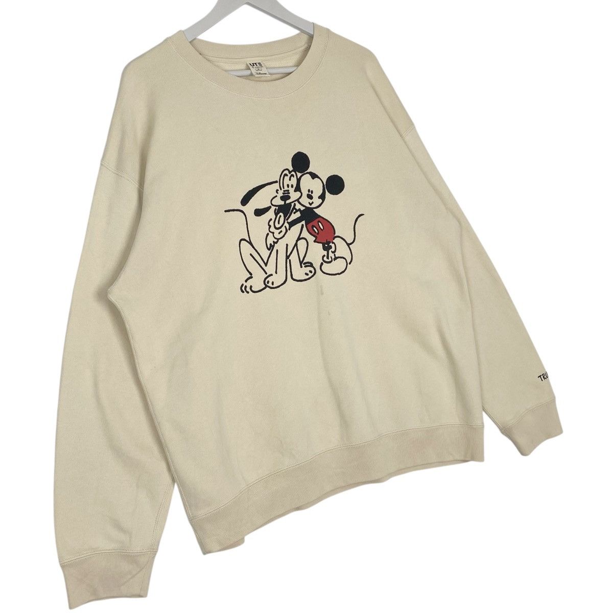 Other Vintage Yu Nagaba Disney Sweatshirt Crewneck Beige Pullover Size US XL / EU 56 / 4 - 3 Thumbnail