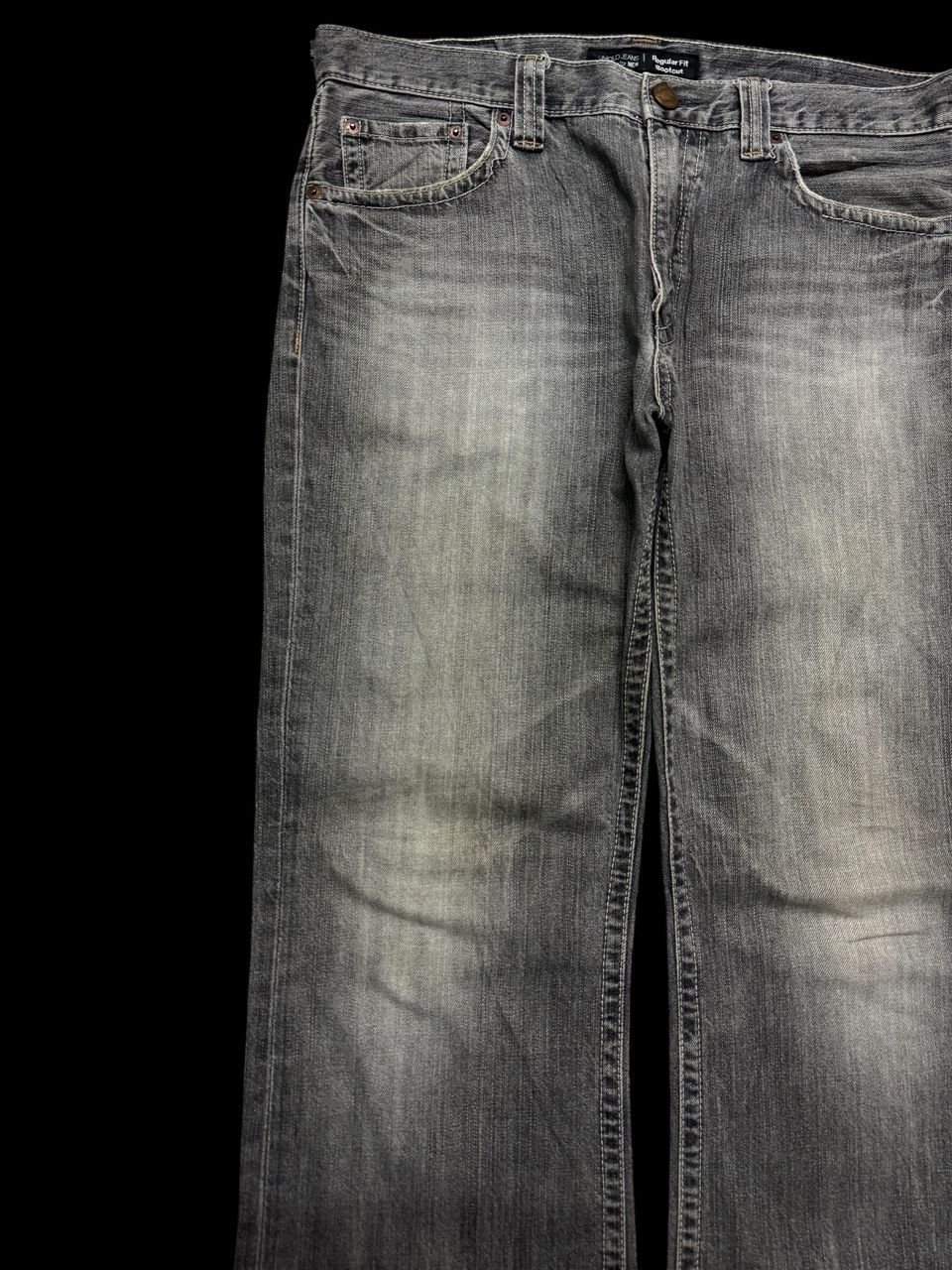 Jun Takahashi 💥Flare💥90’s Style Uniqlo Regular Fit Bootcut Sand Wash Size US 33 - 4 Thumbnail