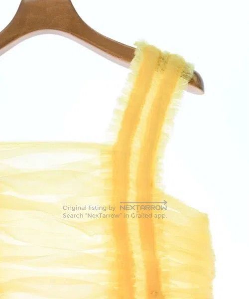 Comme des Garcons Comme des Garcons Yellow vintage lace dress Size S / US 4 / IT 40 - 4 Thumbnail