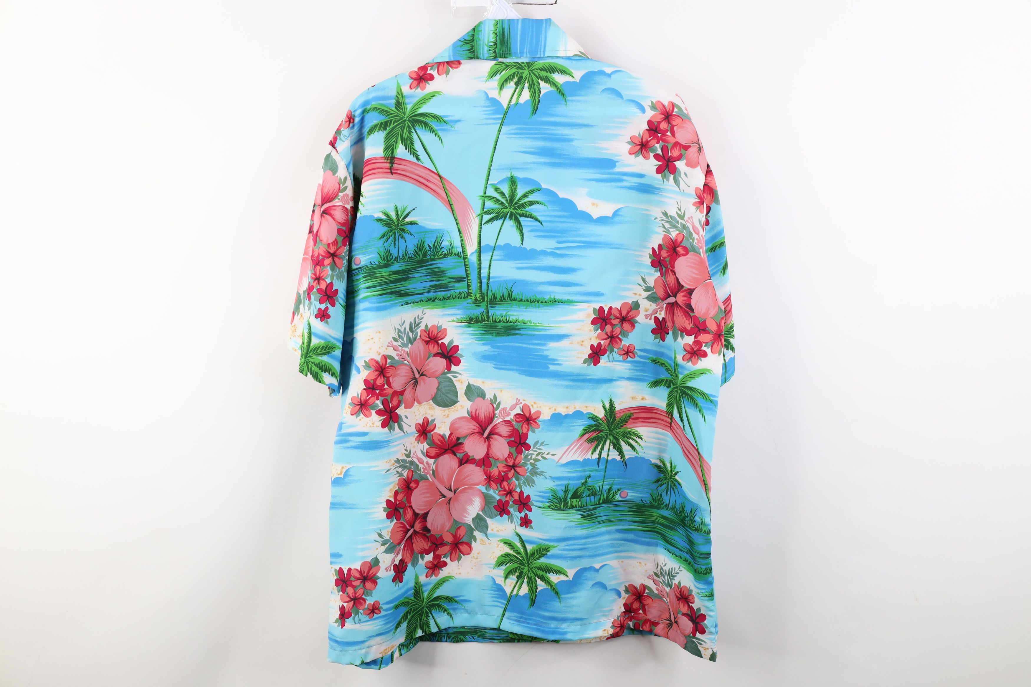 Vintage Vintage 70s Streetwear Beach Luau Hawaiian Button Shirt USA Size US L / EU 52-54 / 3 - 10 Thumbnail