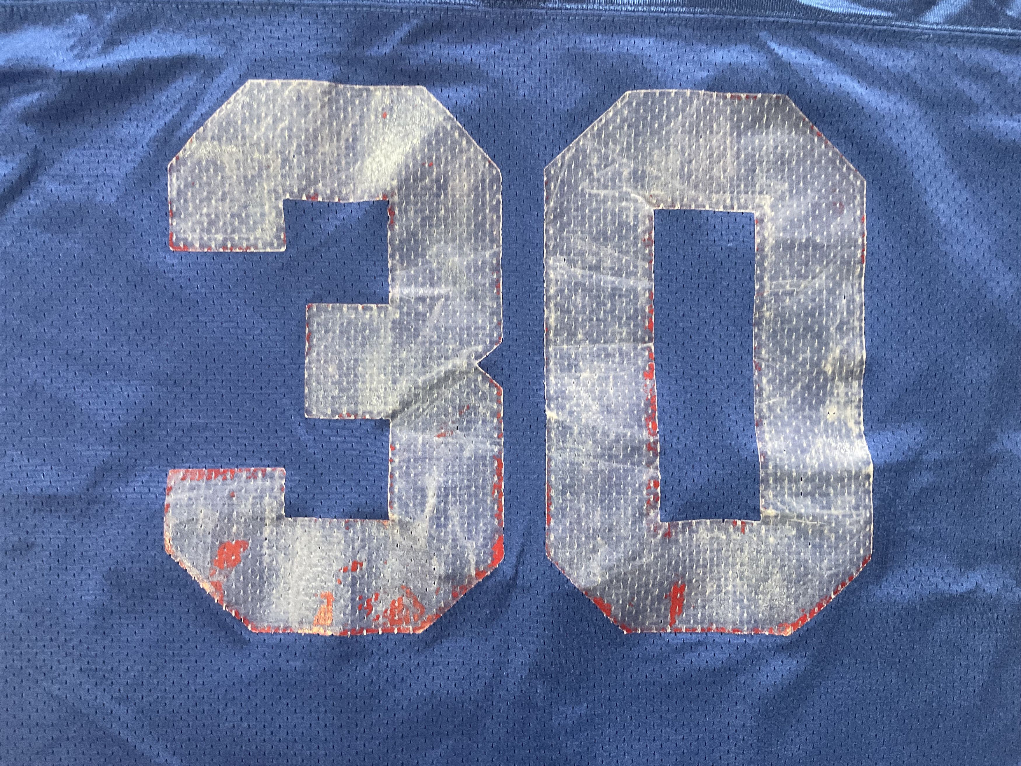 NFL Vintage 90s 75th New York Giants Dave Meggett #30 Jersey Size US XL / EU 56 / 4 - 5 Thumbnail