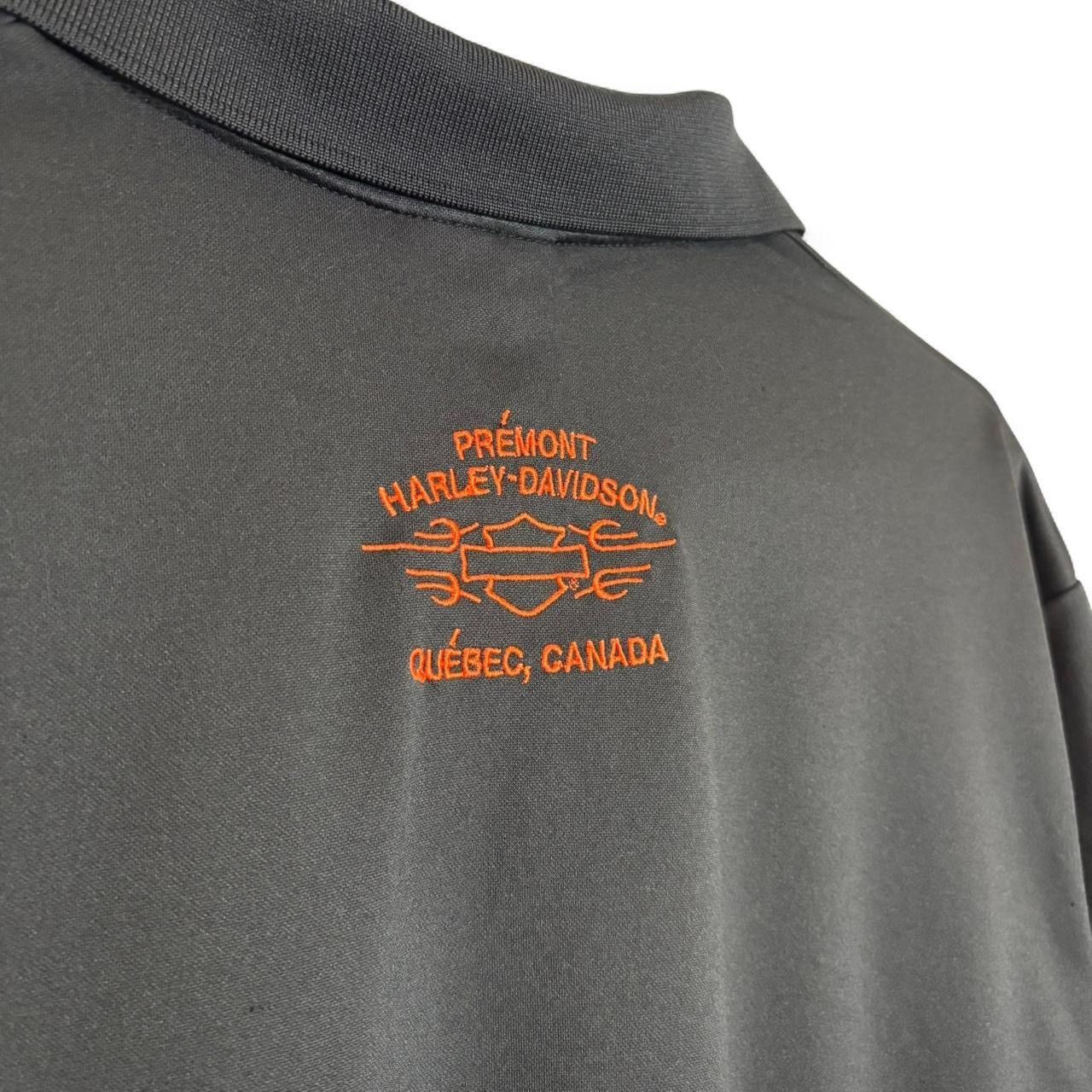 Harley Davidson Harley Davidson Black Striped Polo Shirt - XL Size US XL / EU 56 / 4 - 8 Thumbnail