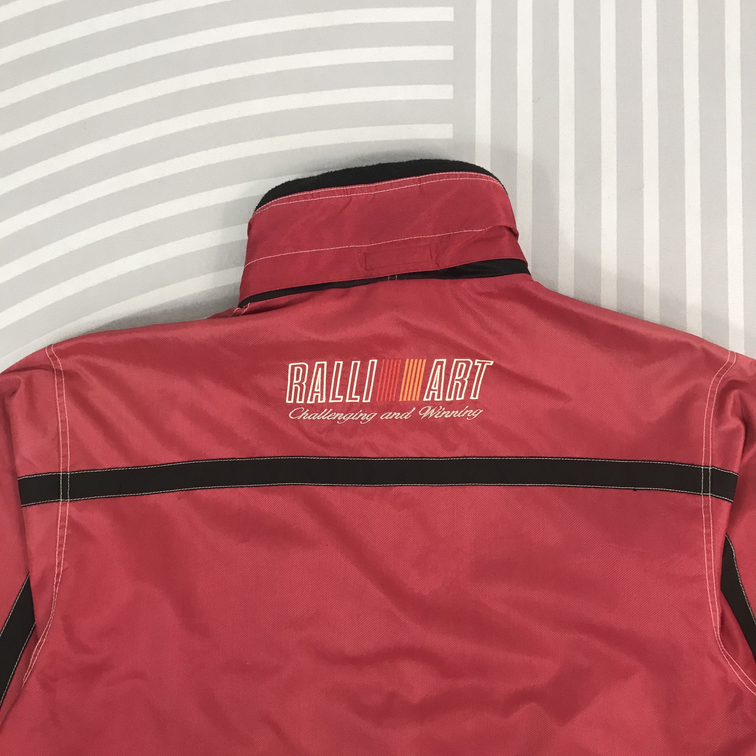Japanese Brand × Vintage Vintage Ralliart Mitsubishi Racing Jacket Size US L / EU 52-54 / 3 - 4 Thumbnail