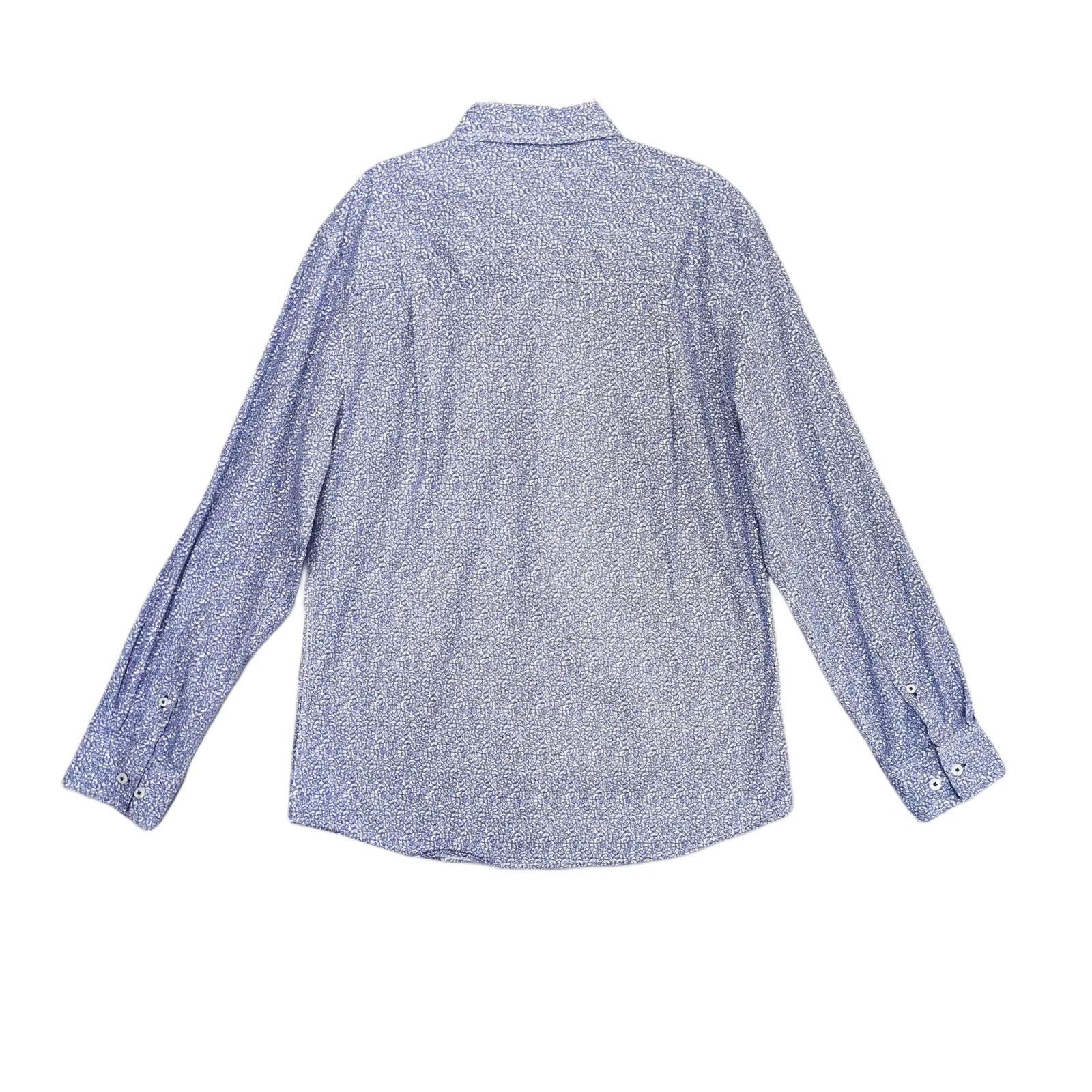 Other Nick Graham Everywhere Men's M Blue Paisley Button-Up Shirt Size US M / EU 48-50 / 2 - 2 Thumbnail