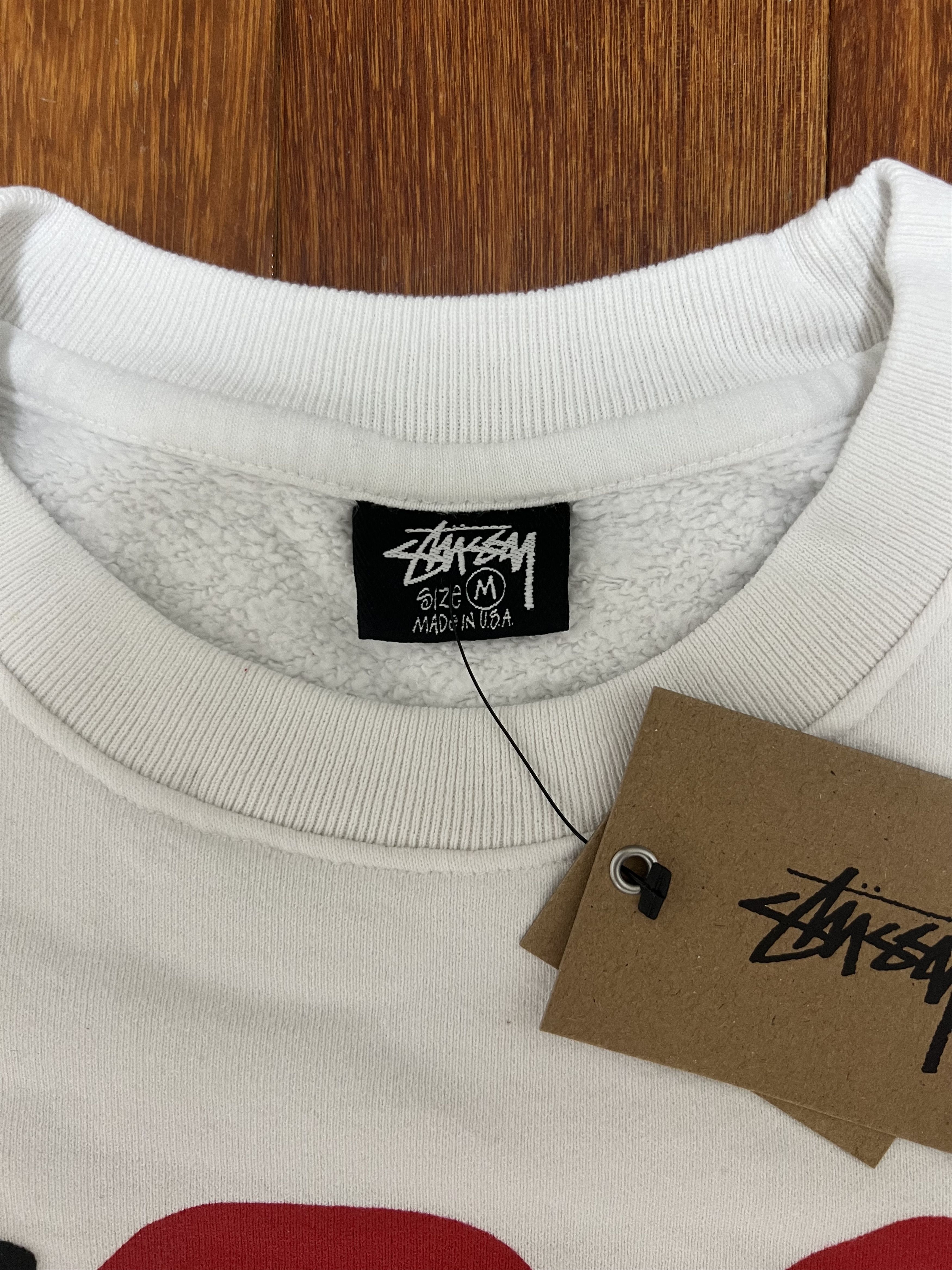 Cactus Plant Flea Market × Stussy 💚 SS21 Cactus Plant Flea Market x Stussy Heart Dyed Crew Size US M / EU 48-50 / 2 - 5 Thumbnail