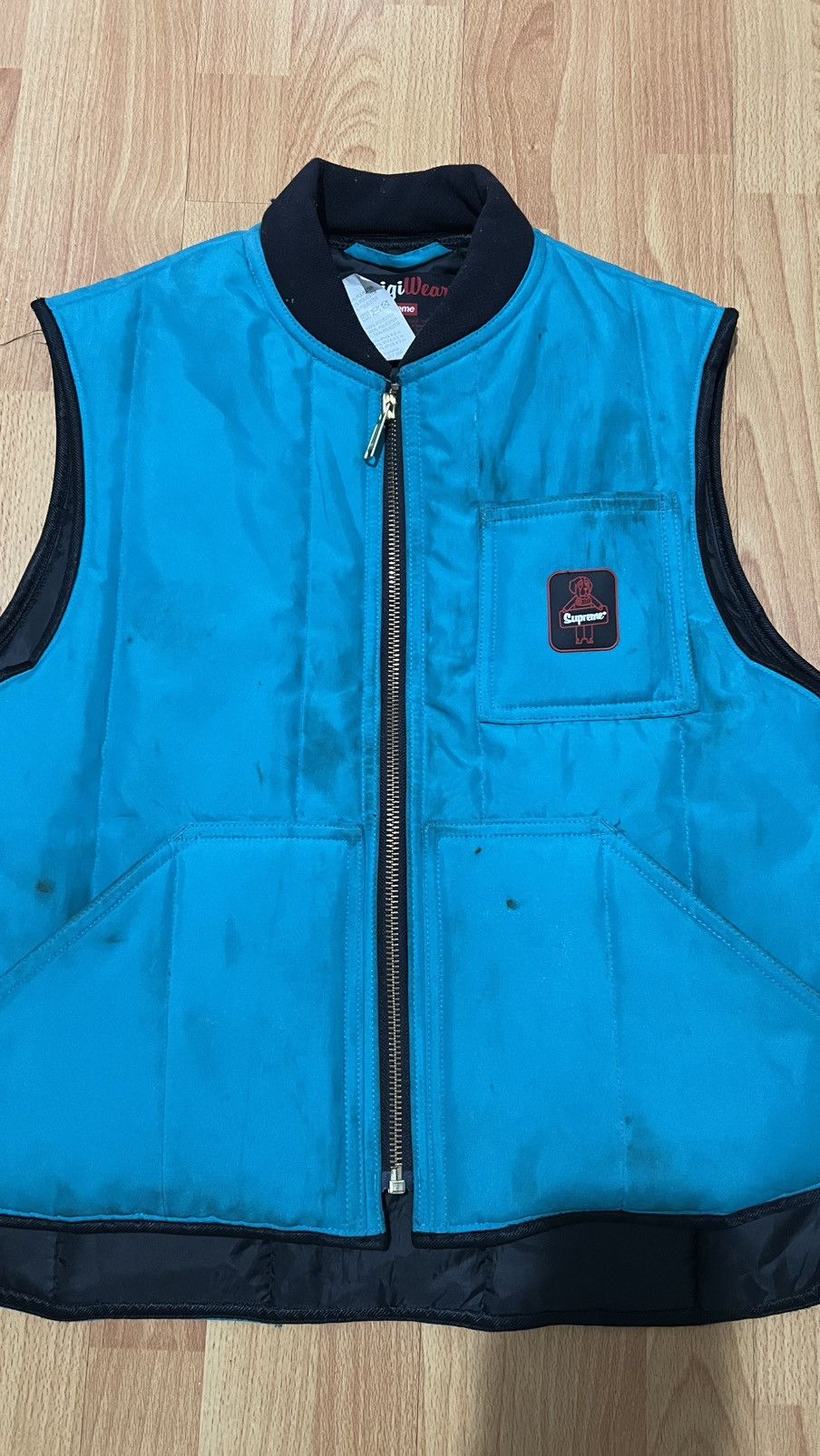 Supreme Supreme RefrigiWear Insulated Iron-Tuff Vest Bright Teal Size US M / EU 48-50 / 2 - 6 Thumbnail
