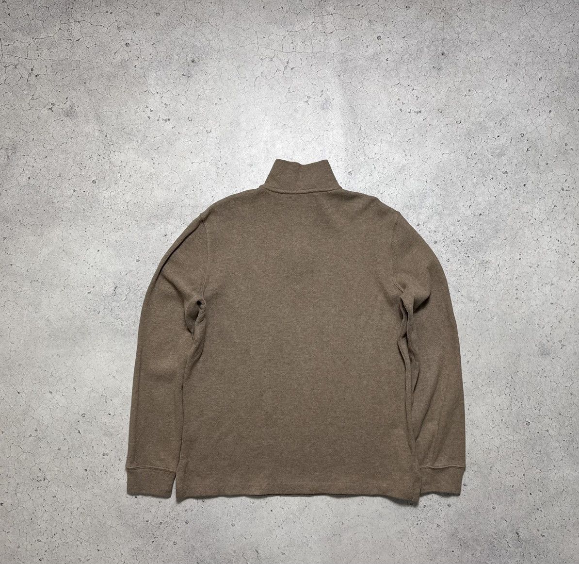 Polo Ralph Lauren Polo Ralph Lauren Brown 1/4 Zip Vintage Sweatshirt PRL Size US M / EU 48-50 / 2 - 9 Thumbnail