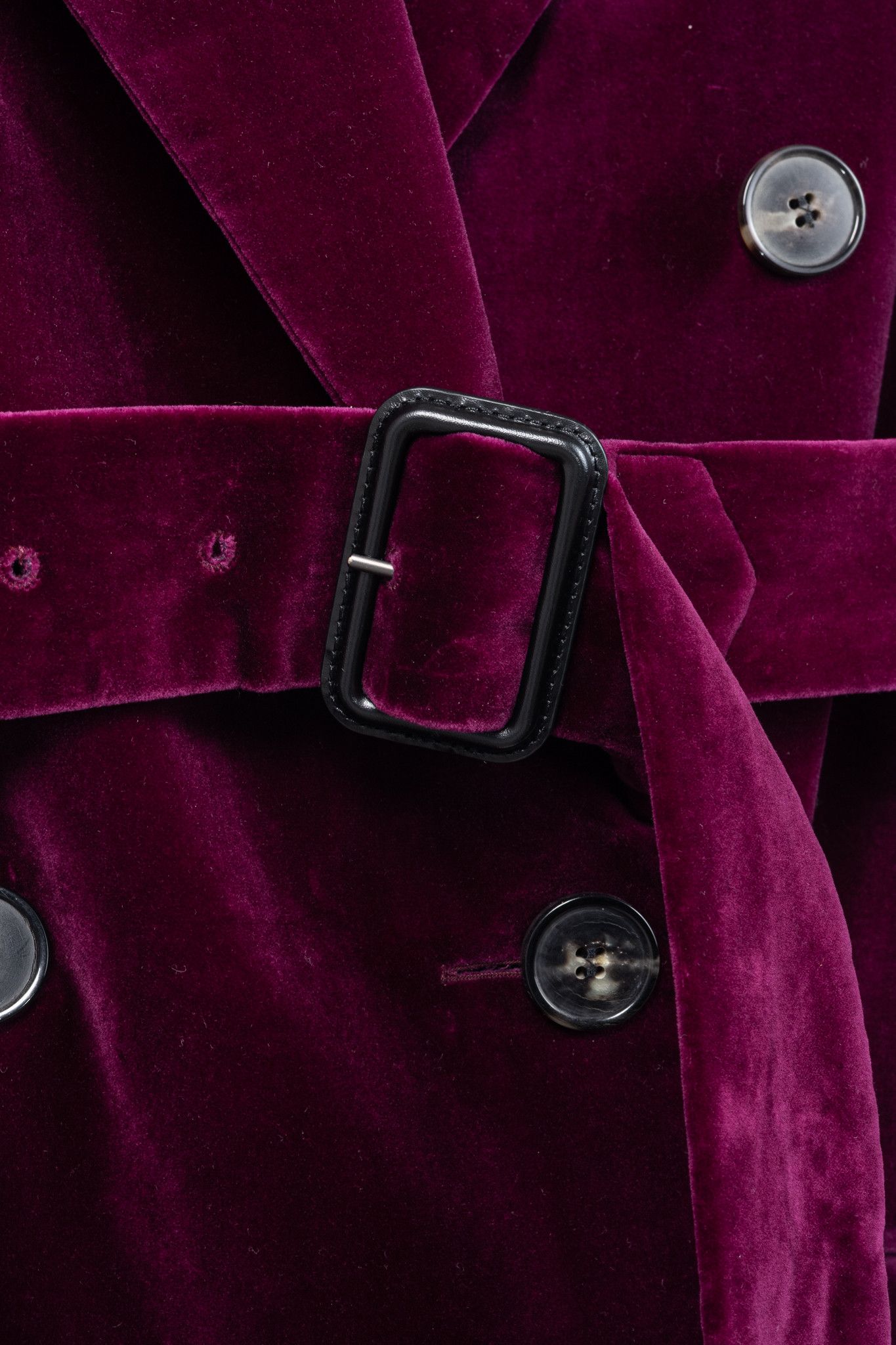 Dries Van Noten Dries Van Noten AW20 Rawn Shortbis Velvet Cap-Sleeve Coat Size M / US 6-8 / IT 42-44 - 8 Thumbnail