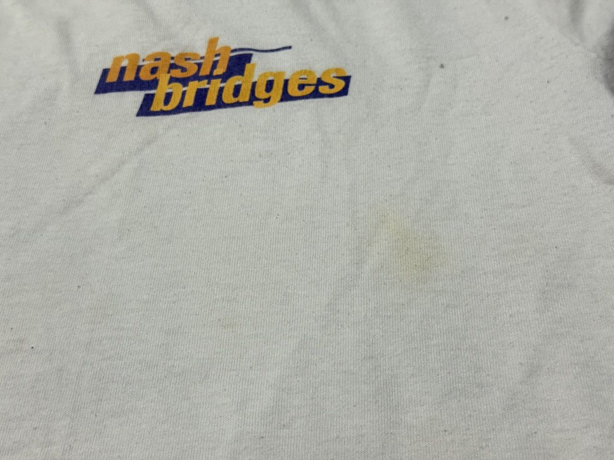 Vintage Vintage 90s Nash Bridges Don Johnson T Shirt Miami Vice Size US L / EU 52-54 / 3 - 15 Thumbnail