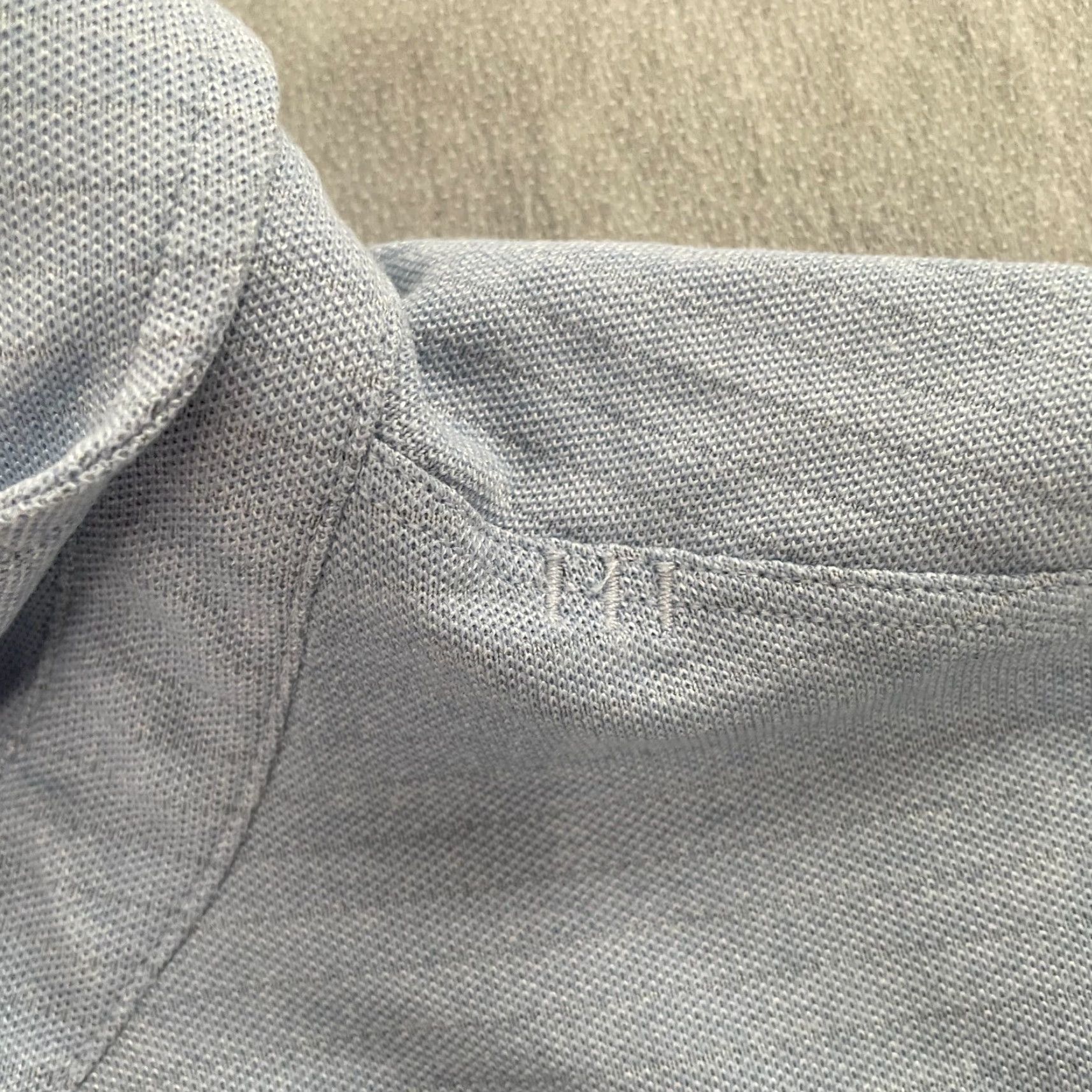 Lululemon VINTAGE Lululemon Polo Shirt Men Small Short Sleeve Activewear Blue 90s Athleisure Size US S / EU 44-46 / 1 - 4 Thumbnail