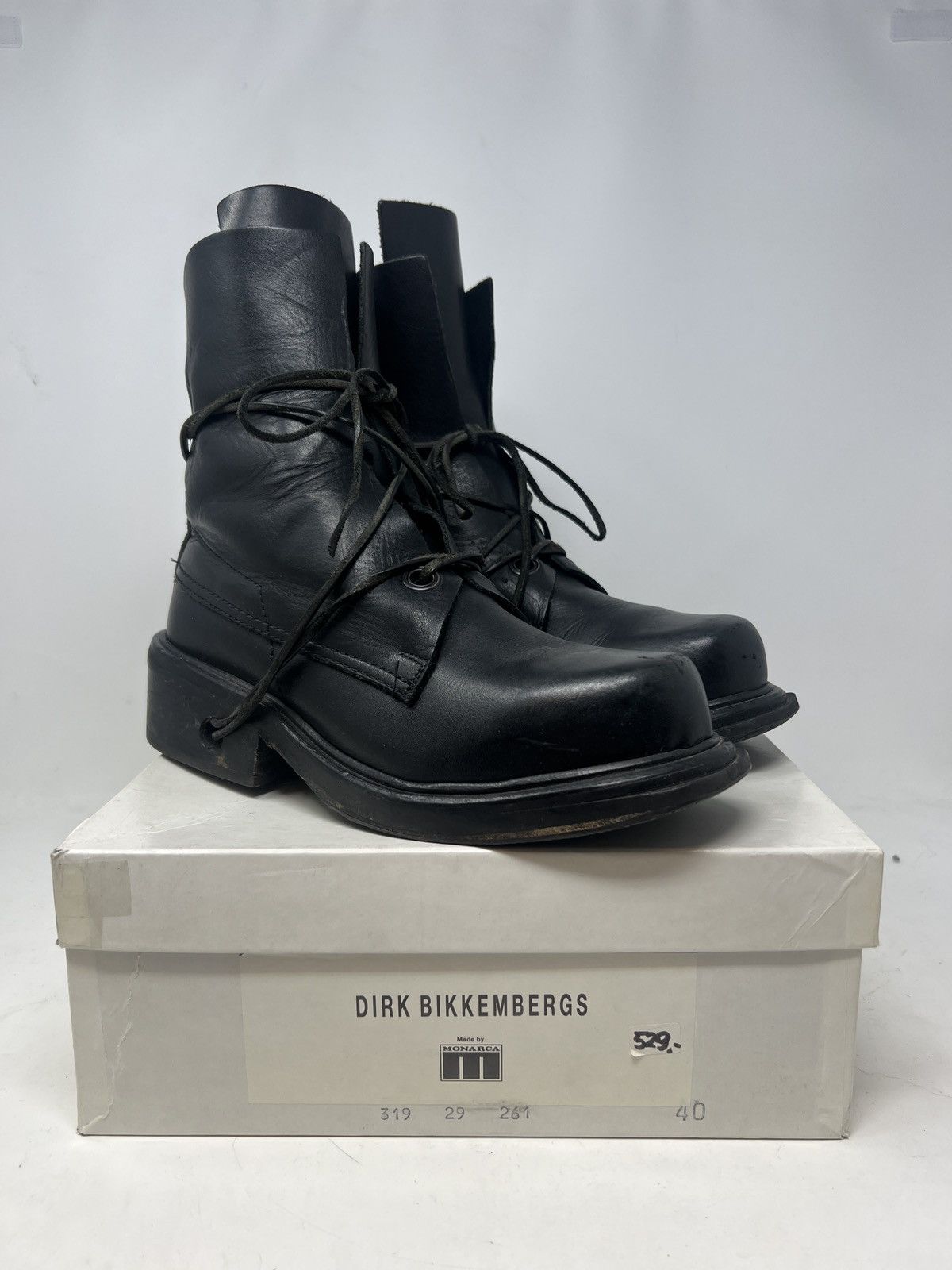 Bikkembergs Boots Used Look Herren Vintage 90s DIRK BIKKEMBERGS