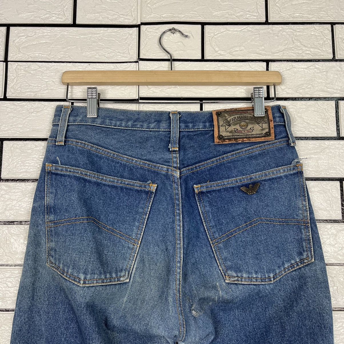 Giorgio Armani Vintage Giorgio Armani Jeans Utility Denim Size US 29 - 8 Thumbnail