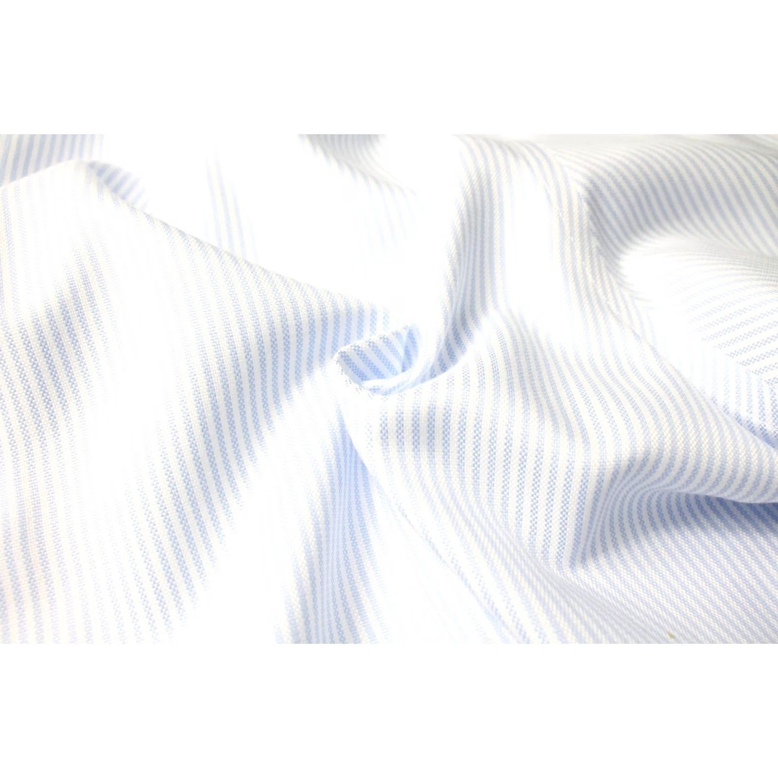 Suitsupply SUITSUPPLY Try On Extra Slim Fit Formal Shirt Mens 43/17 Pinstripe Cutaway - Size 43/17 Size 46R - 6 Thumbnail