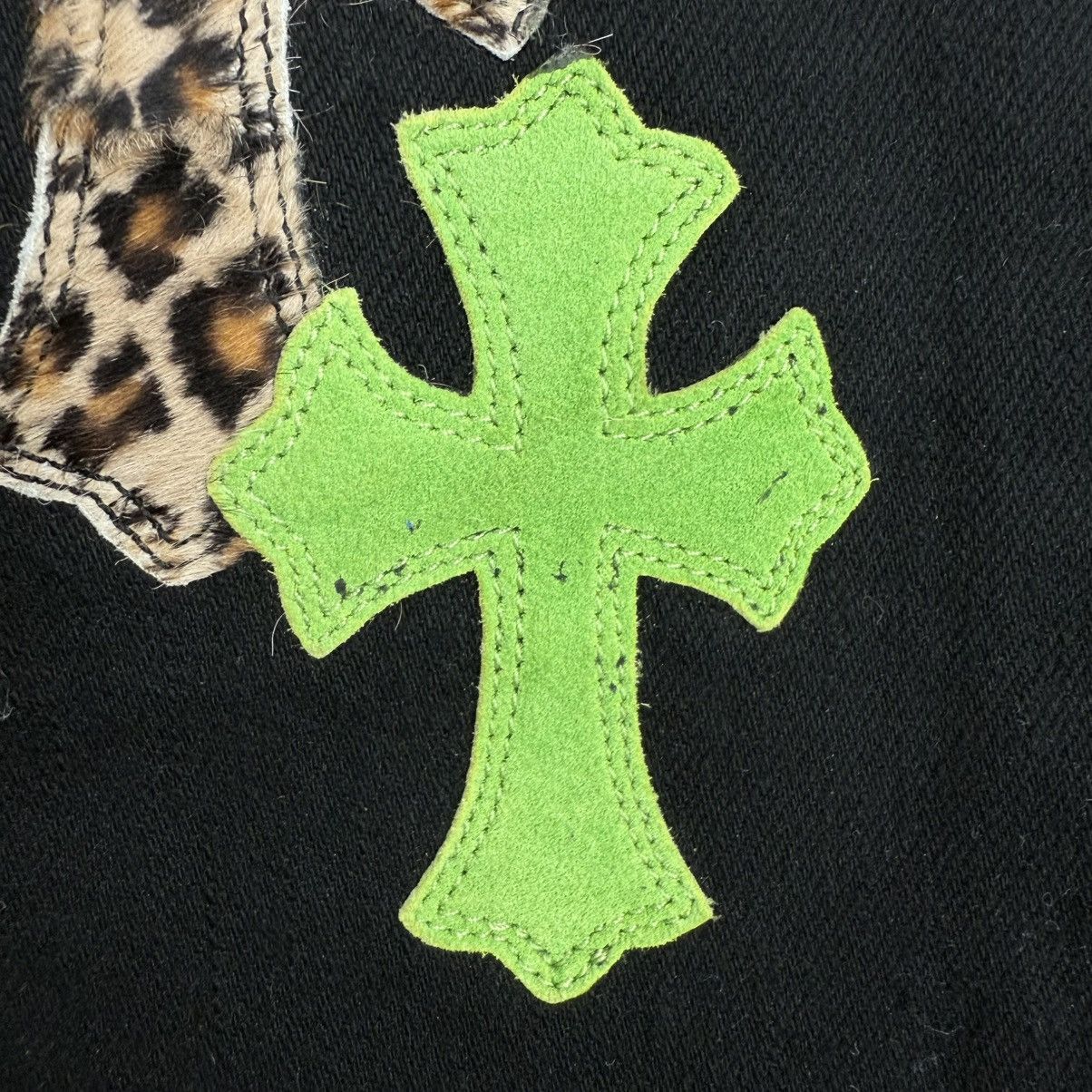 Chrome Hearts Chrome Hearts Cheetah & Green Cross Patch Jeans Size US 30 / EU 46 - 10 Thumbnail