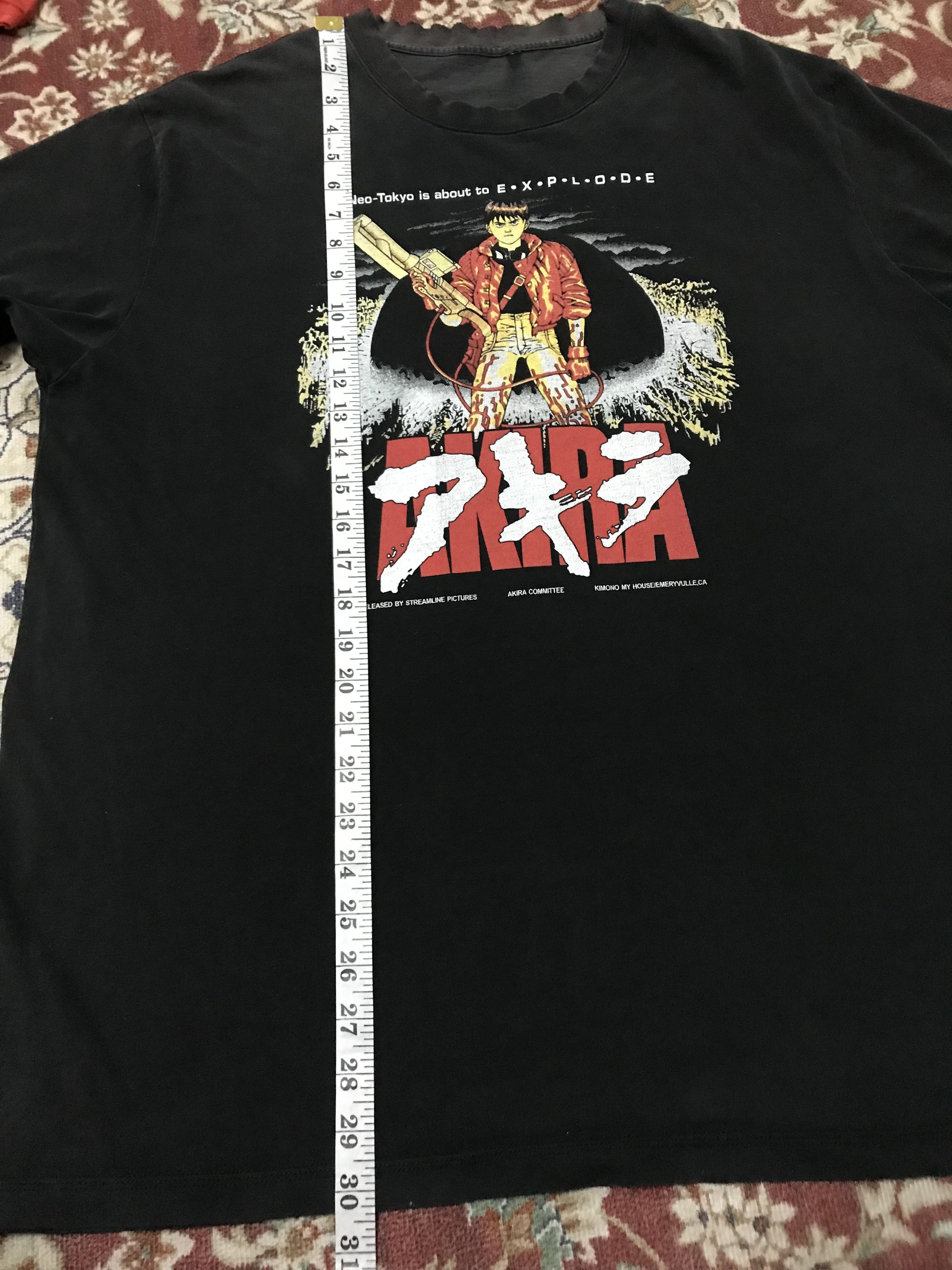 Japanese Brand Bootleg Akira Committee Distress Neck Size US L / EU 52-54 / 3 - 12 Thumbnail