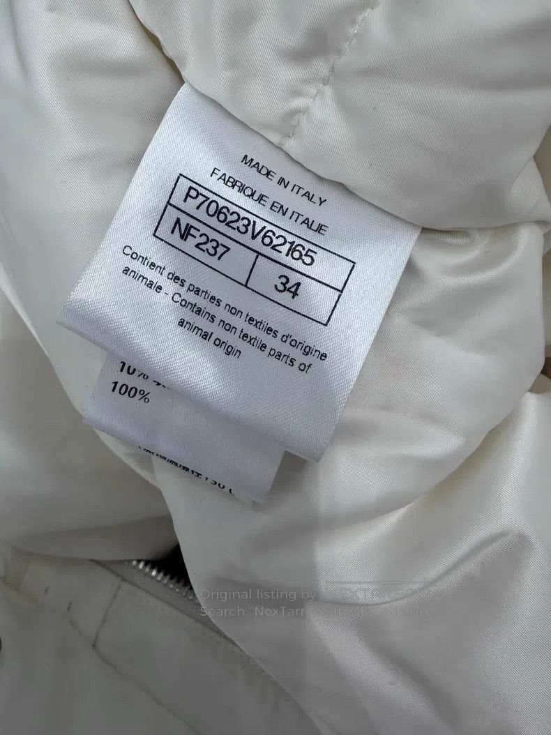 Chanel Chanel Ski white double c logo down jacket Size XXS / US 00 / IT 34 - 5 Thumbnail