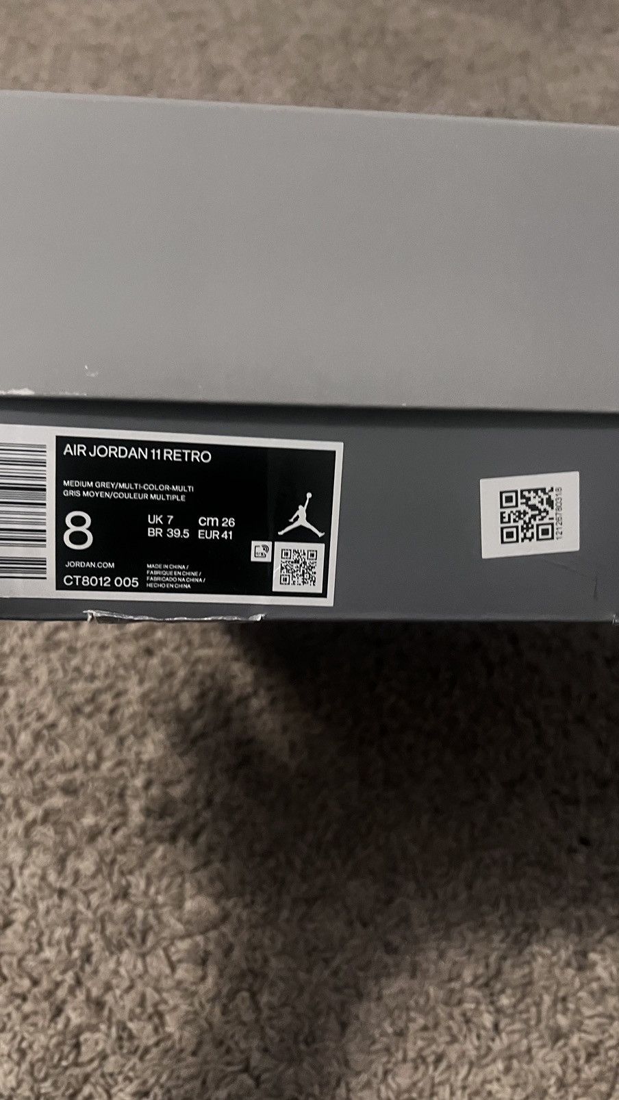 Jordan Brand Jordan 11 “Cool Grey” Size US 8 / EU 41 - 5 Thumbnail