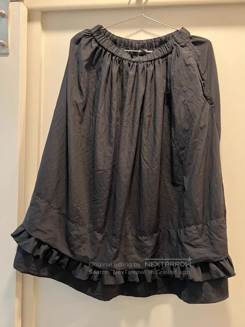 Comme des Garcons Comme des Garcons size S Tiered Black Skirt Size 22" - 1 Thumbnail