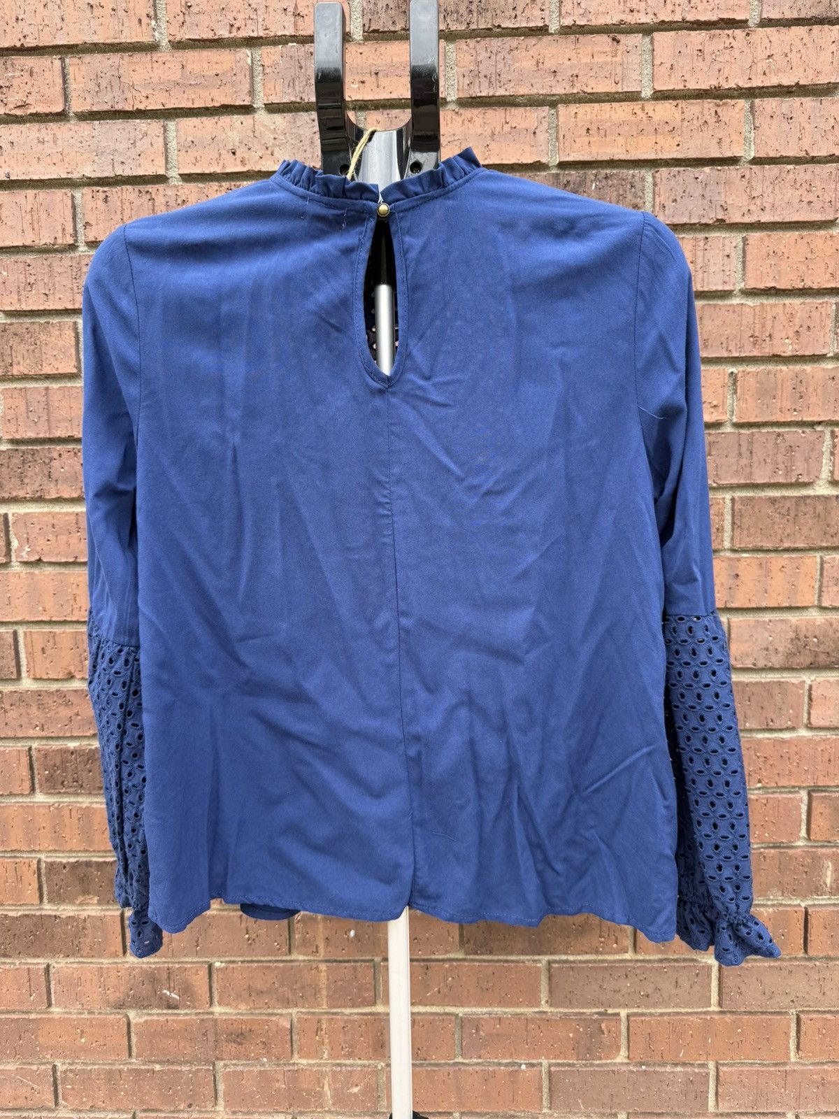 Other True Craft Young Contemporary Faded Isle Peasant Blouse Size M / US 6-8 / IT 42-44 - 6 Thumbnail