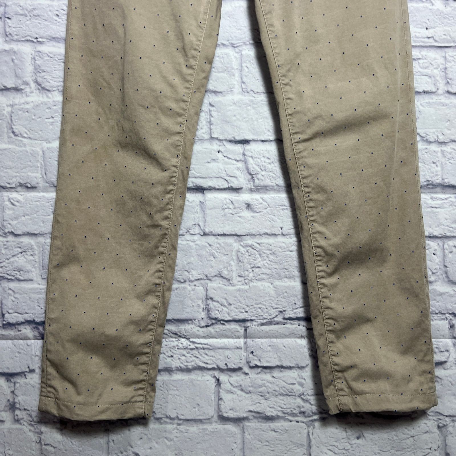 Other Baronio Sportive Slim Chino Khaki Micro Dot Size 30x28 Size US 30 / EU 46 - 11 Thumbnail