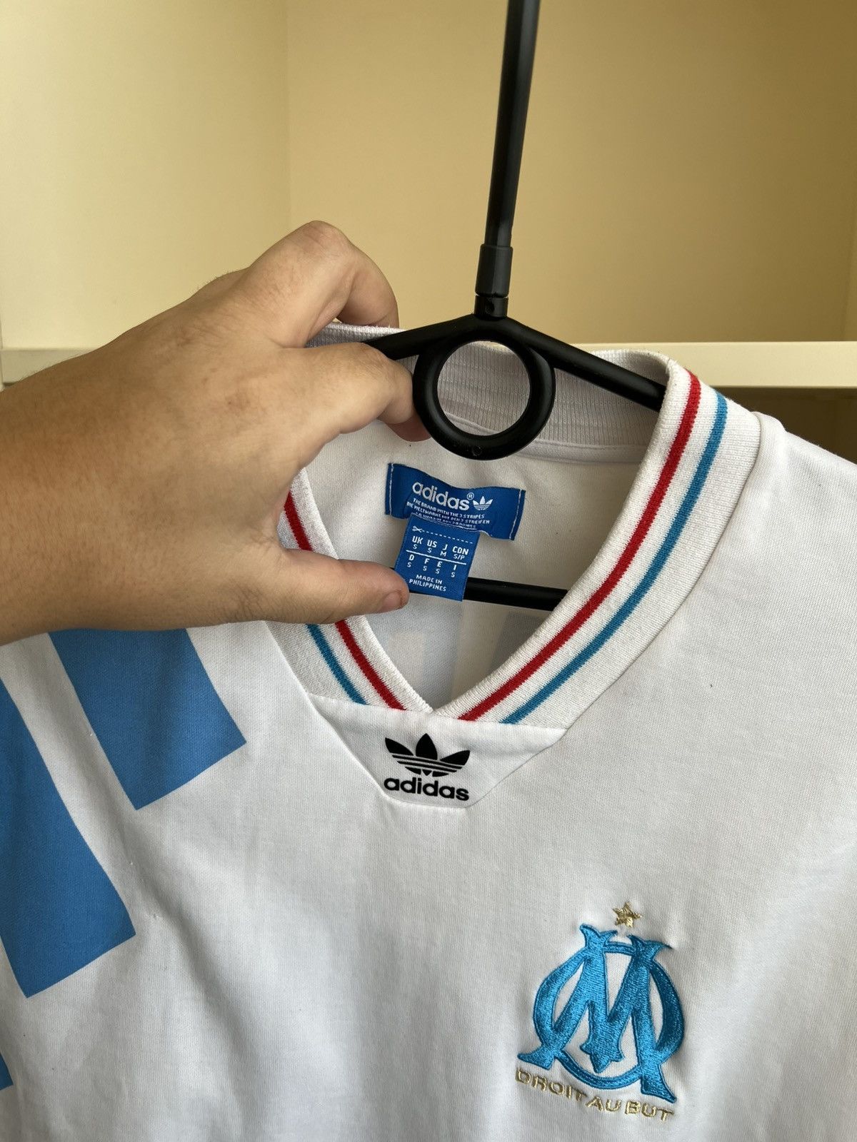 Adidas Adidas Olympique Marseille Football PAPIN 9 Soccer Jersey Size US S / EU 44-46 / 1 - 9 Thumbnail