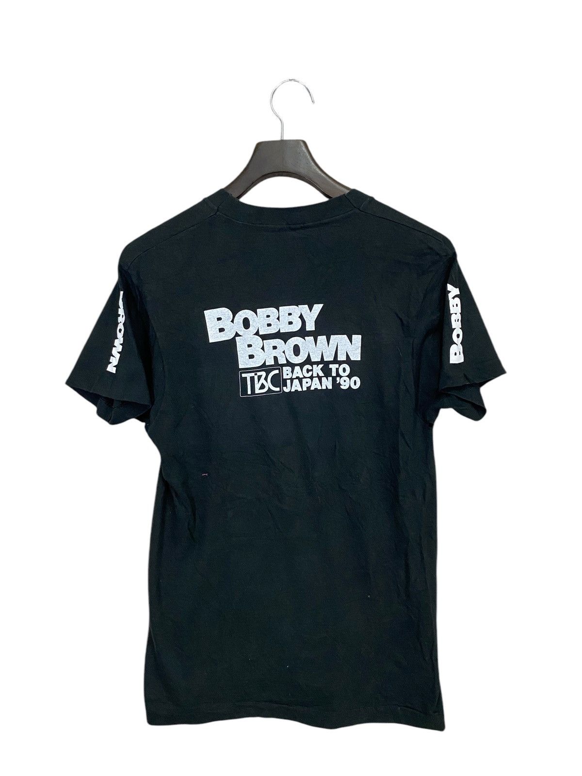 Vintage 90s bobby brown back to japan 1990 tour tshirt sz M