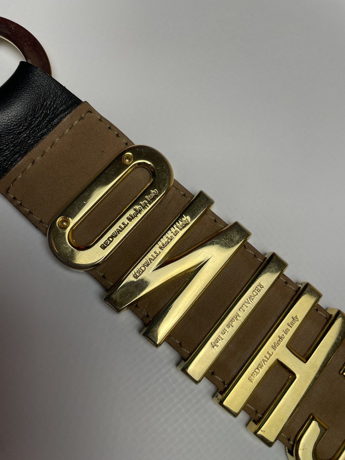 Moschino Moschino Metal Logo Belt Size ONE SIZE - 7 Thumbnail