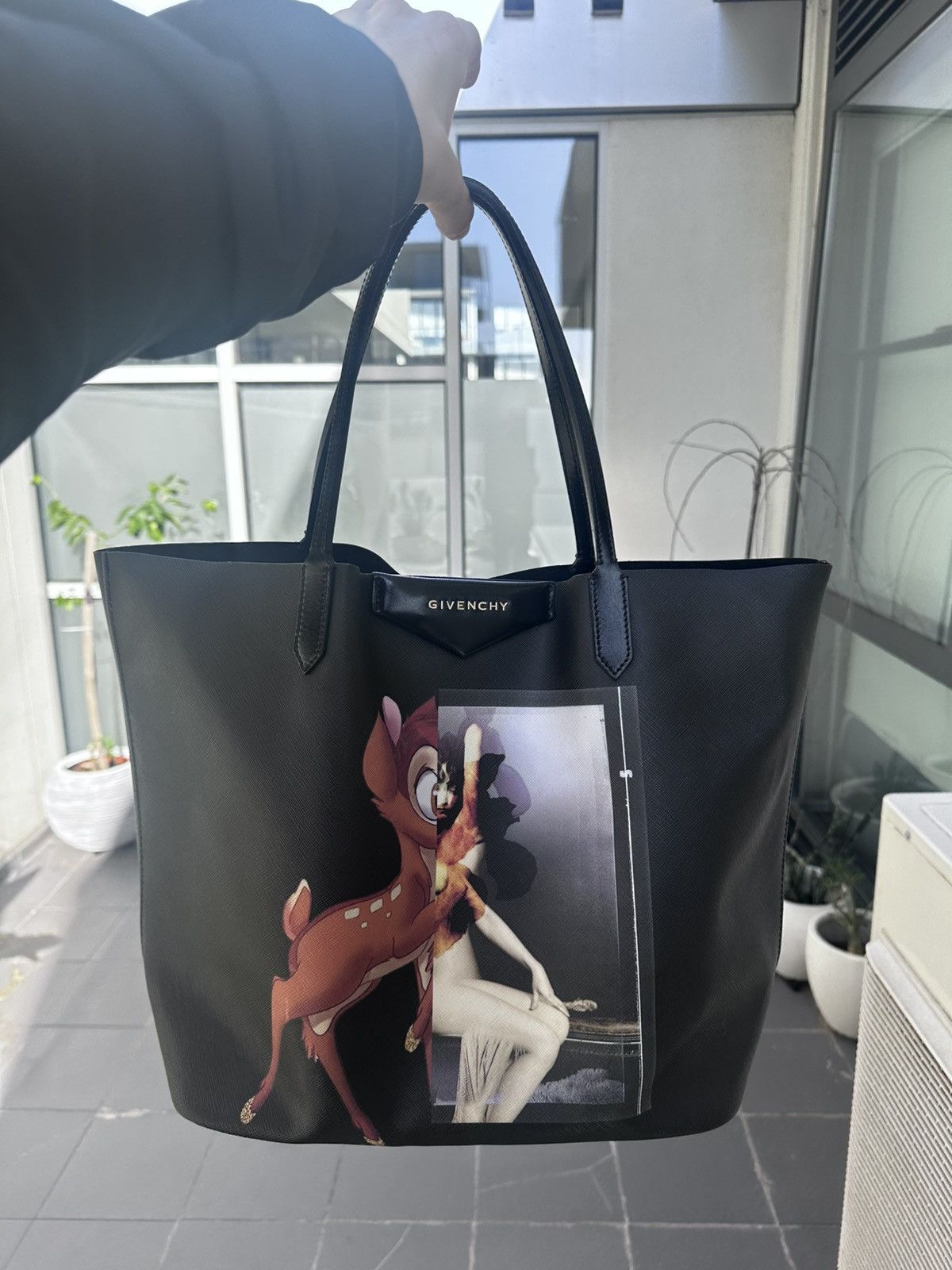 Givenchy Givenchy Antigona Bambi Tote Bag + Matching Pouch Size ONE SIZE - 2 Thumbnail