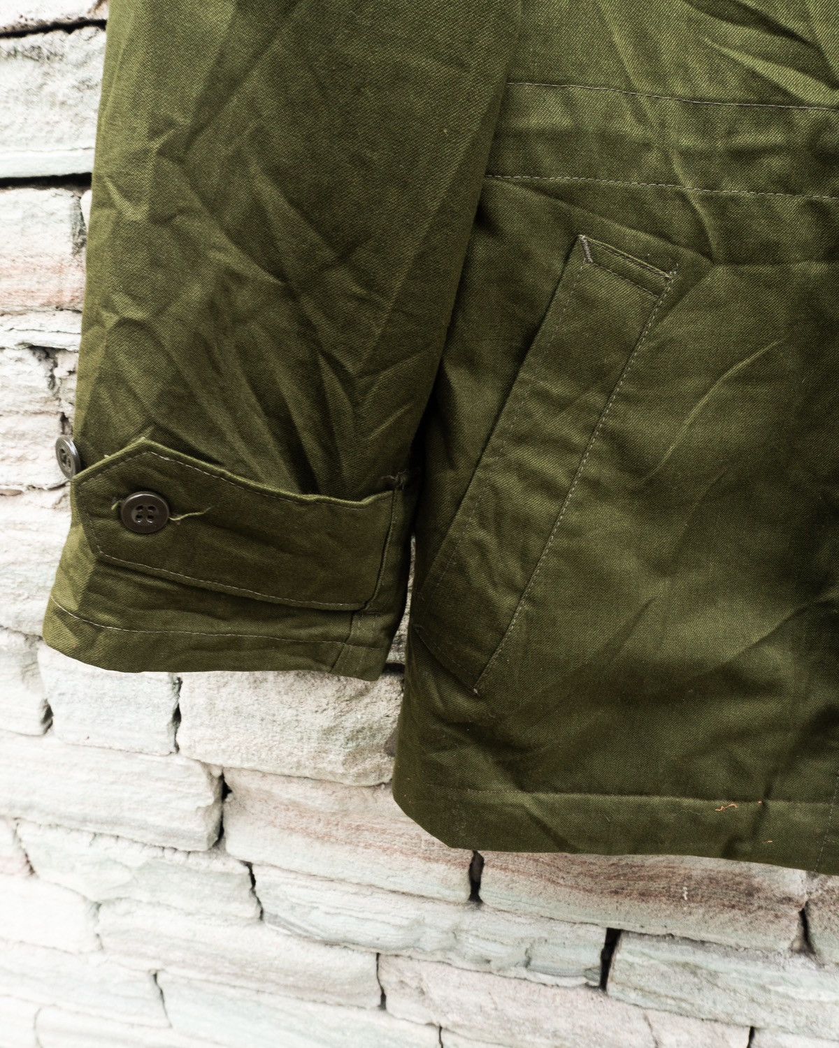 Vintage Eastern Bloc Field Jacket / Service Jacket Eastern Europe Size US L / EU 52-54 / 3 - 2 Thumbnail