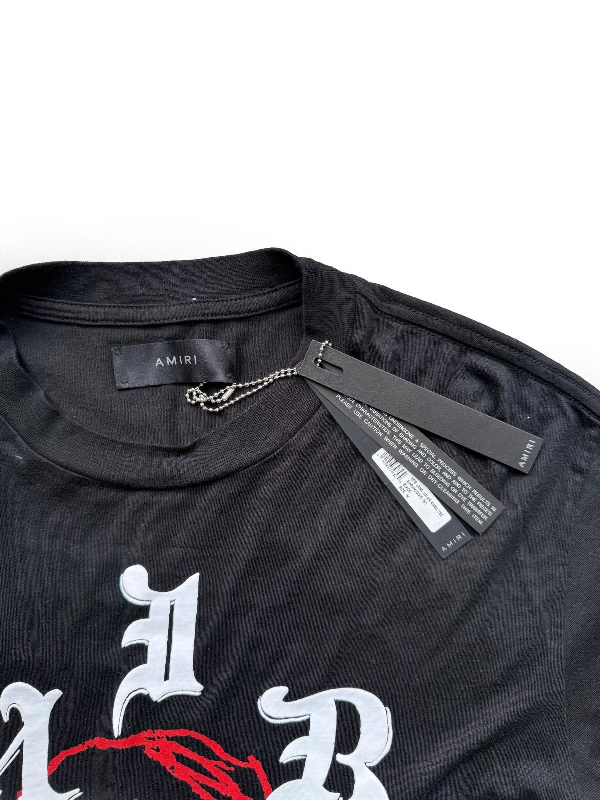 Amiri Amiri Wes Lang Solar Kings Black T Shirt Size US M / EU 48-50 / 2 - 5 Thumbnail