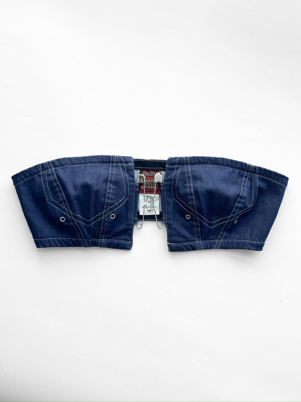 Jean Paul Gaultier Jean Paul Gaultier - Safety pin Corset 1990 Size S / US 4 / IT 40 - 1 Thumbnail