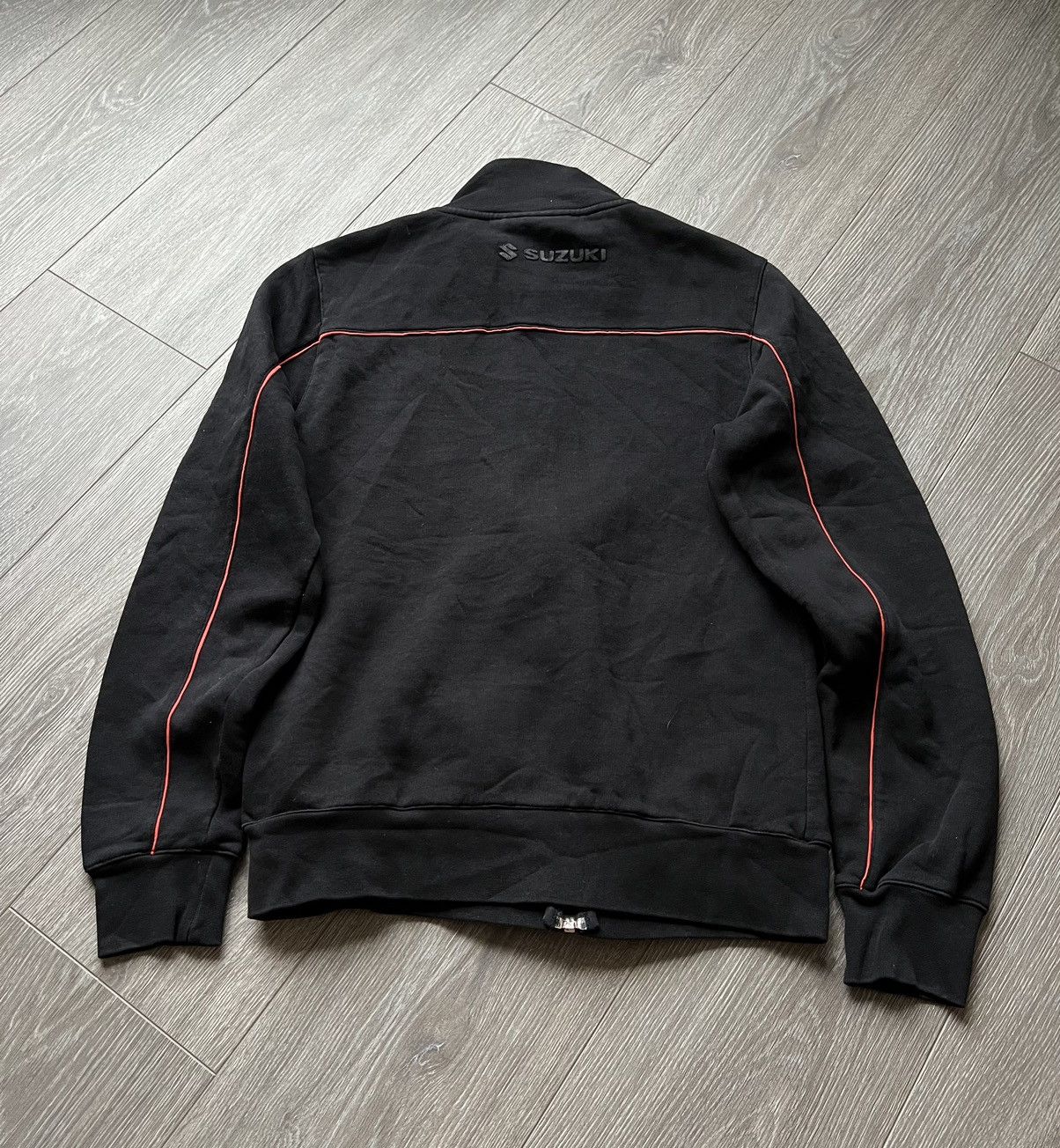 Japanese Brand Vintage 💥 Suzuki Racing Zip Sweatshirt Japanese Size US S / EU 44-46 / 1 - 11 Thumbnail