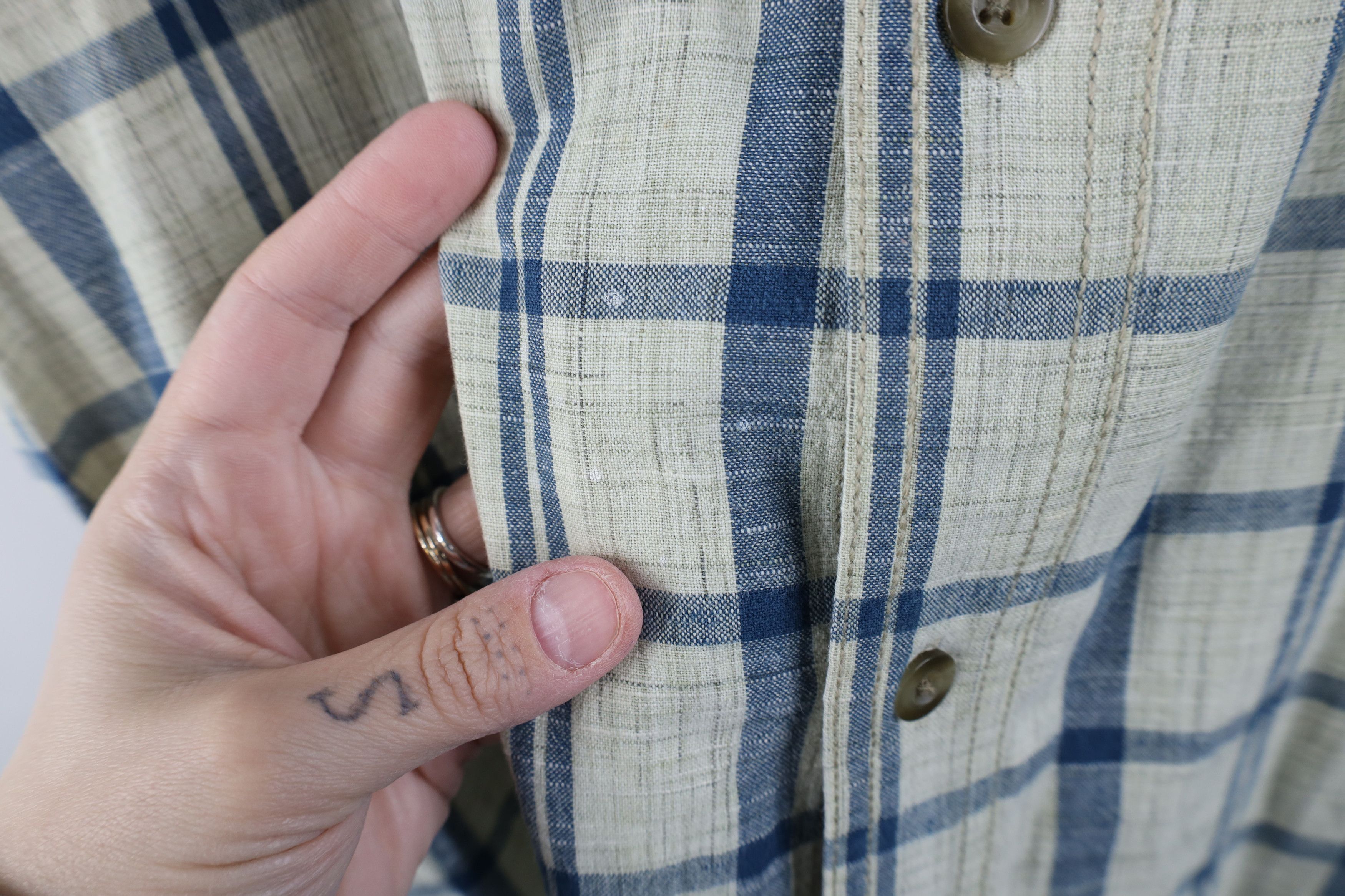 Cabelas × Vintage Vintage Cabelas Short Sleeve Collared Button Down Shirt Size US L / EU 52-54 / 3 - 6 Thumbnail