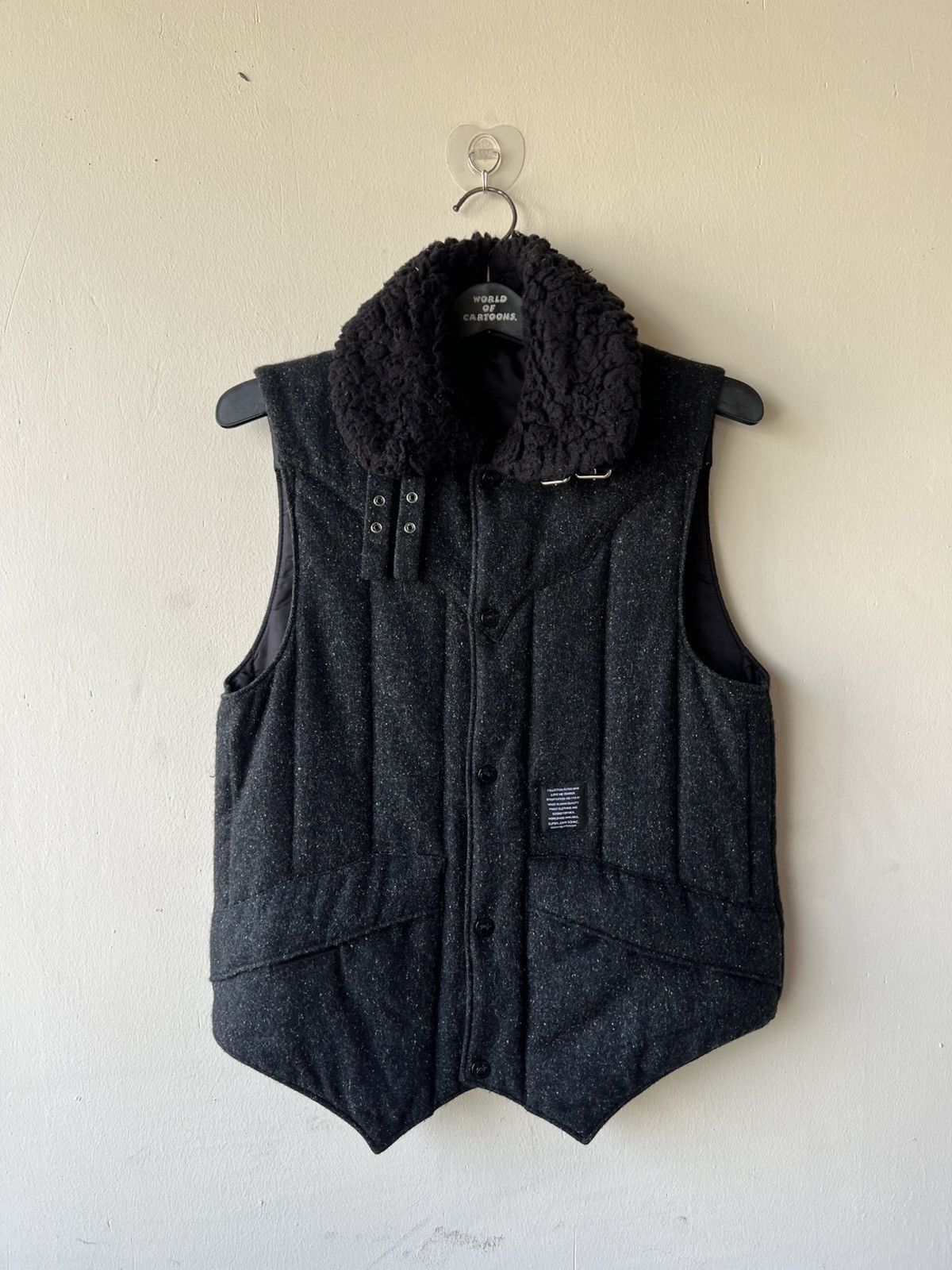 Soe Soe Japan Silk Cashmere Wool Westerner Puffer Vest Size US S / EU 44-46 / 1 - 18 Thumbnail