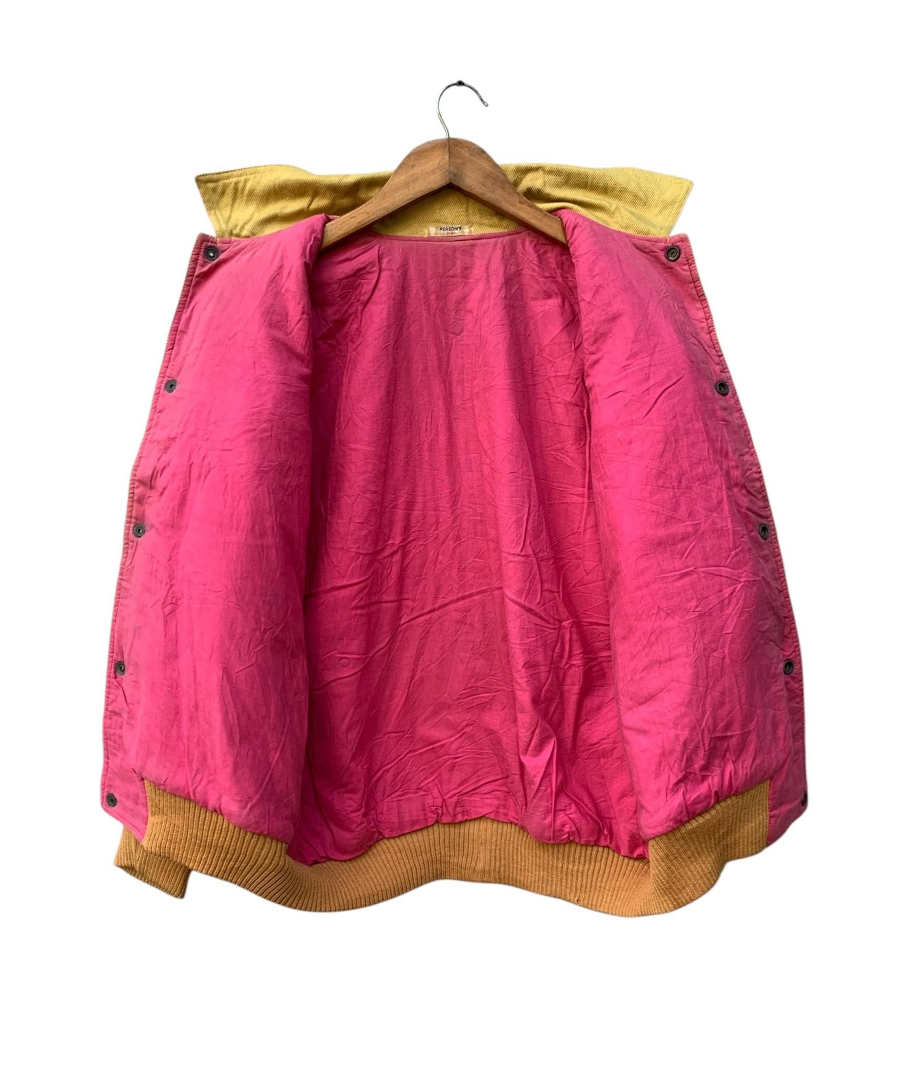 PERSON'S Rare Vtg Person's Bomber Jacket Size US XL / EU 56 / 4 - 4 Thumbnail