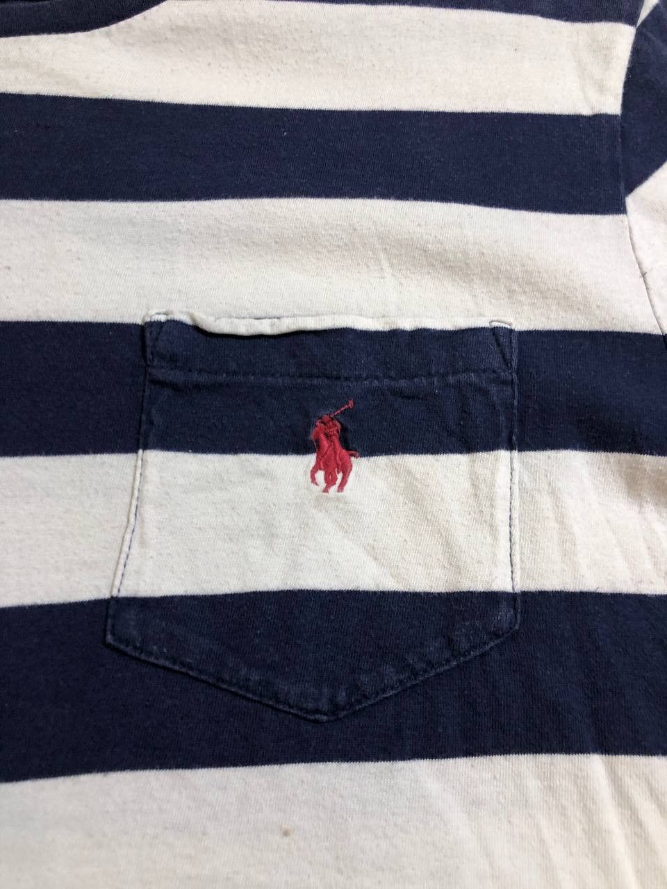 Polo Ralph Lauren Polo Ralph Lauren Stripe Crew-Neck Classic Fit T-Shirt Size US L / EU 52-54 / 3 - 5 Thumbnail