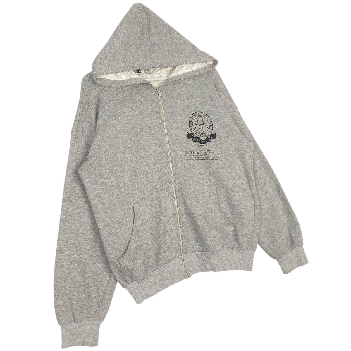 Other Vintage Paddington England Hoodie Big Logo Gray Size M Size US M / EU 48-50 / 2 - 3 Thumbnail
