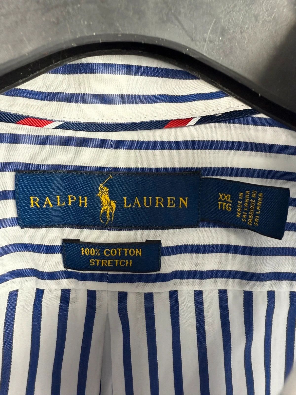 Ralph Lauren Ralph Lauren Cup Striped Shirt Cotton Men size XXL Size US XXL / EU 58 / 5 - 3 Thumbnail