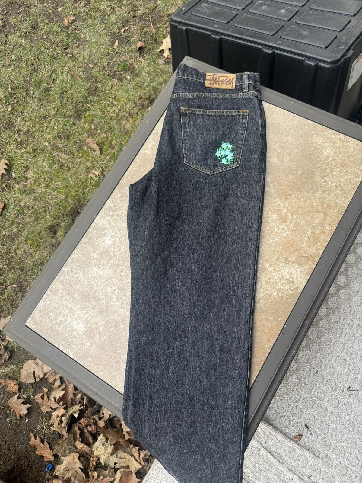 Stussy Stussy "Big Ol" Jeans Size US 32 / EU 48 - 3 Thumbnail