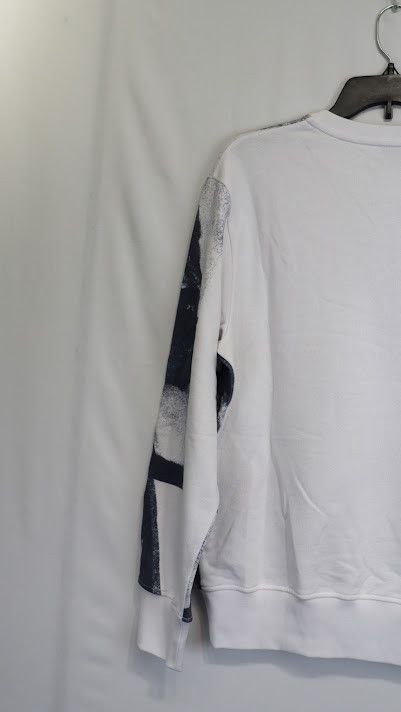 Alexander McQueen o1rshd1 ***Defect / Sweatshirt in Blue and White Size US M / EU 48-50 / 2 - 9 Thumbnail