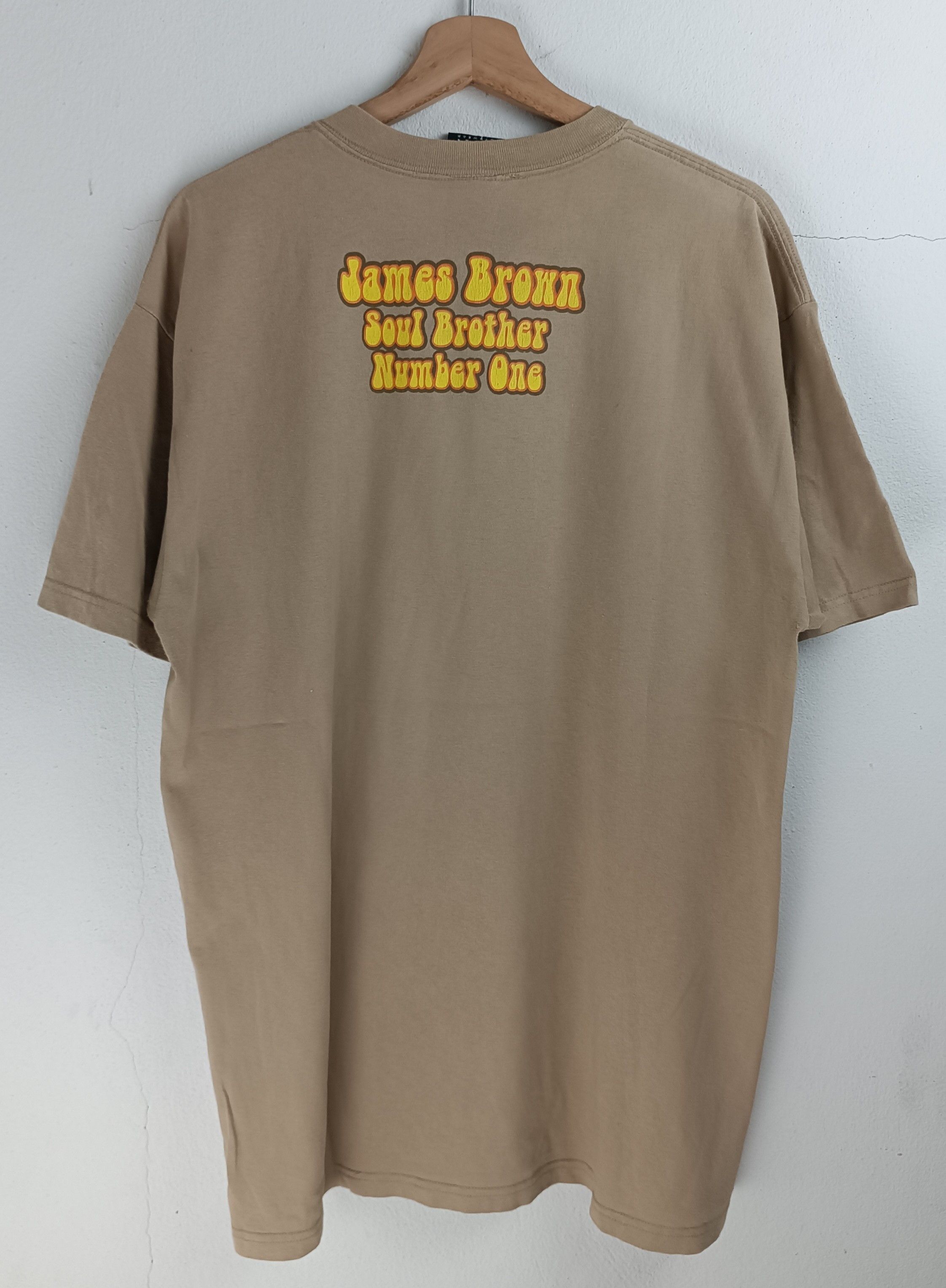 Rap Tees VINTAGE 2000s JAMES BROWN SOUL BROTHER aretha stevie berry Size US L / EU 52-54 / 3 - 4 Thumbnail