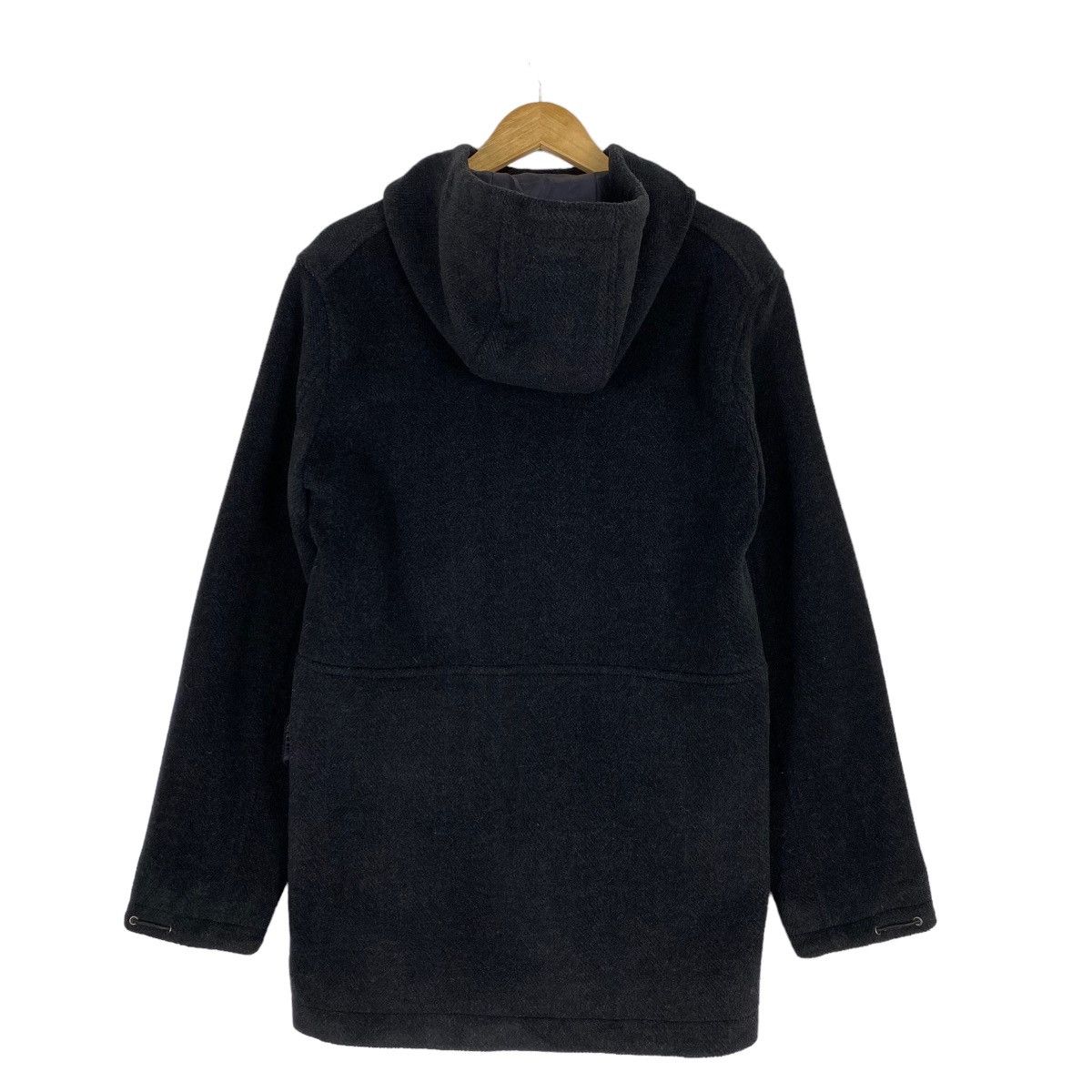 PPFM wool overcoat hoodie