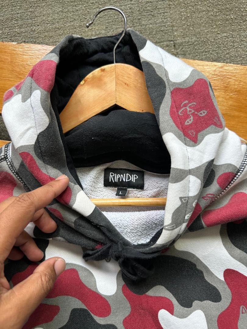 RIPNDIP RIPNDIP CAMO FULLPRINT HOODIE Size US L / EU 52-54 / 3 - 5 Thumbnail