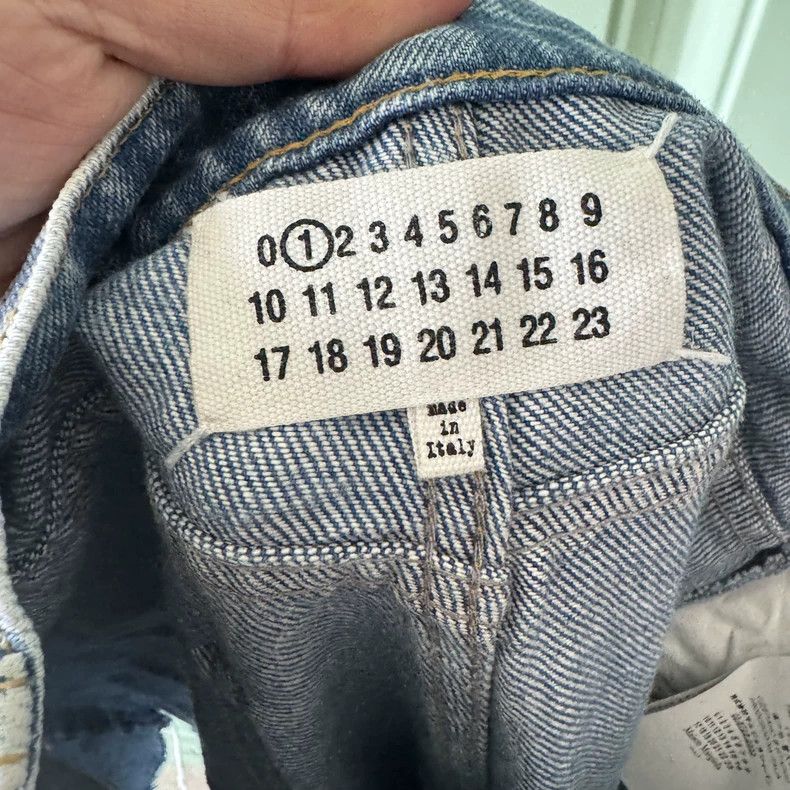Maison Margiela Maison Margiela Cut jeans with a knife Size 24" / US 00 / IT 34 - 3 Thumbnail