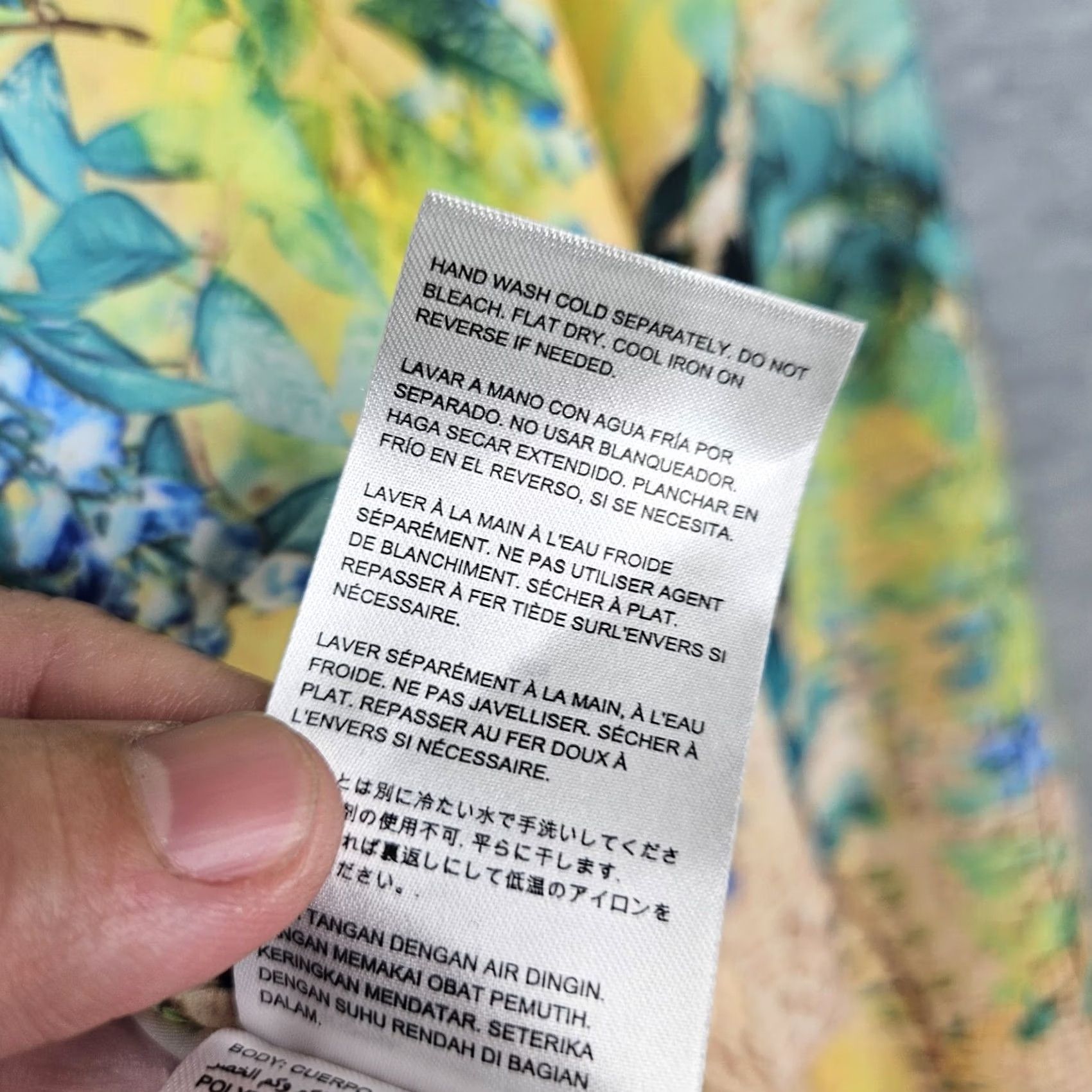 Bebe Bebe Women Blazer Shirt Cardigan Light Weight Open Front Tropical Pattern Multicolor Size 2 Size XS / US 0-2 / IT 36-38 - 4 Thumbnail