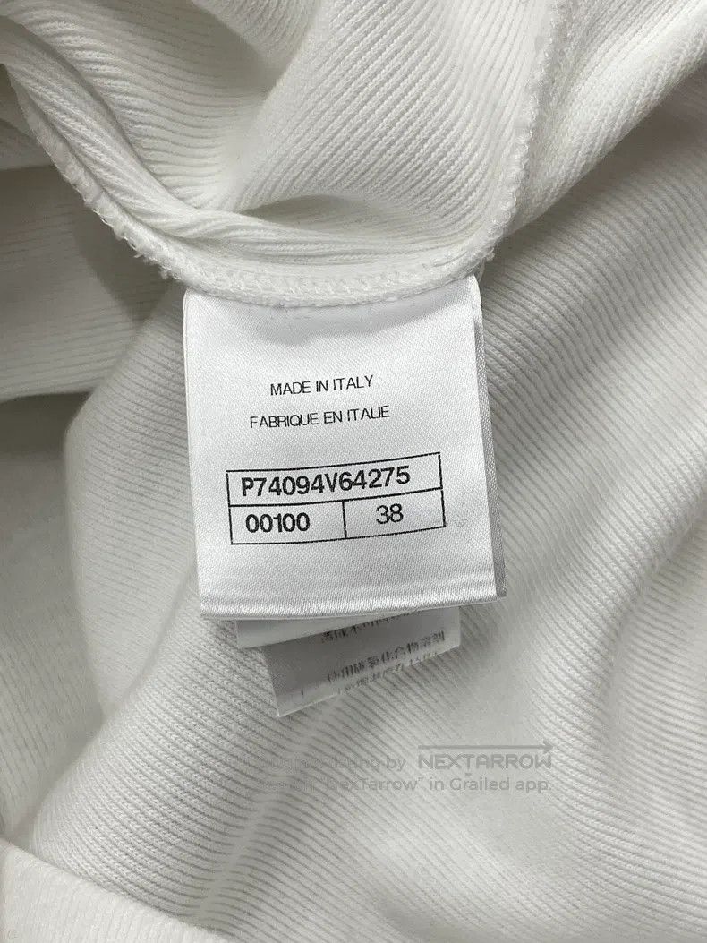 Chanel Chanel 23C white beaded letter embroidery short sleeves Size XS / US 0-2 / IT 36-38 - 5 Thumbnail